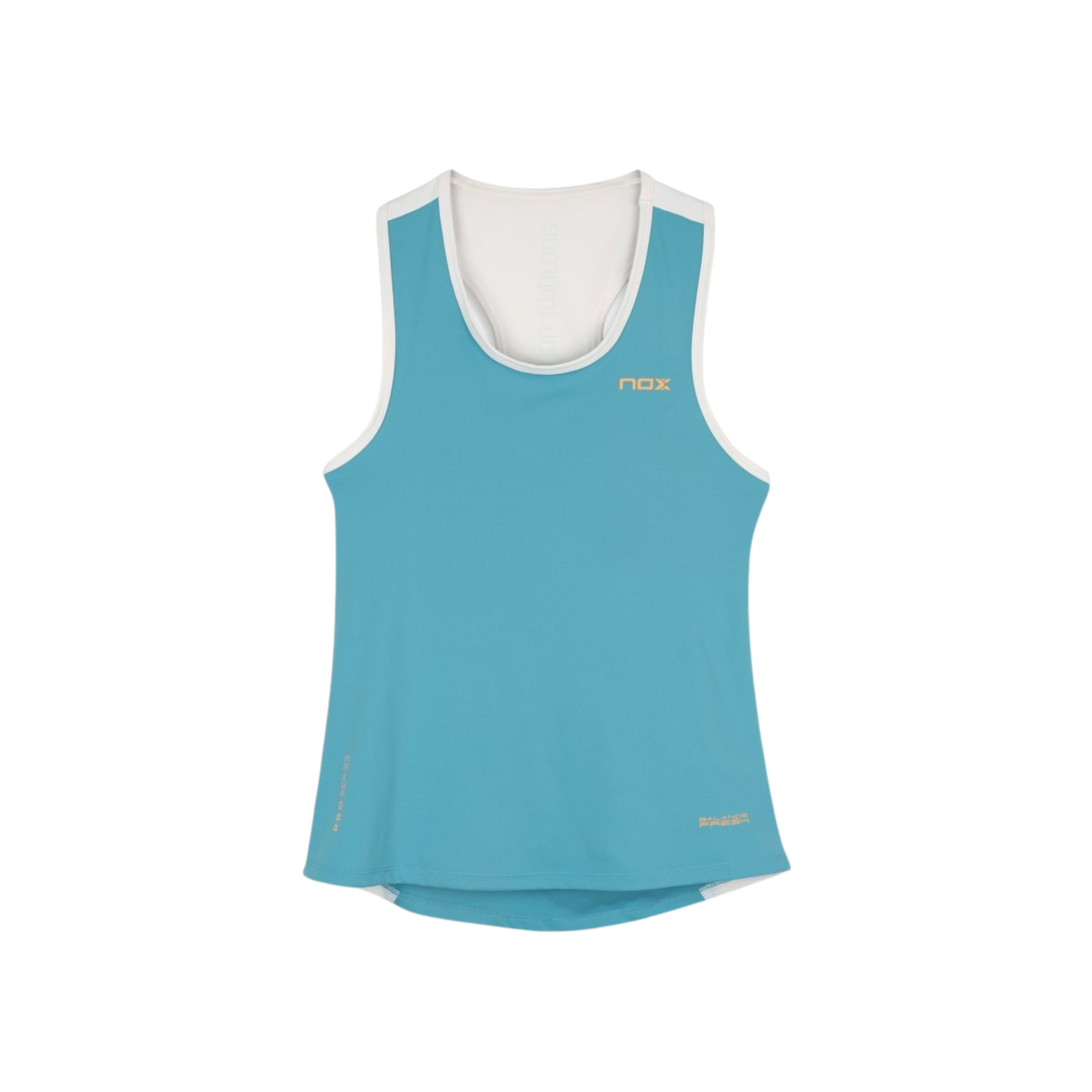 Camiseta Tirantes Nox Pro Turquesa Mujer