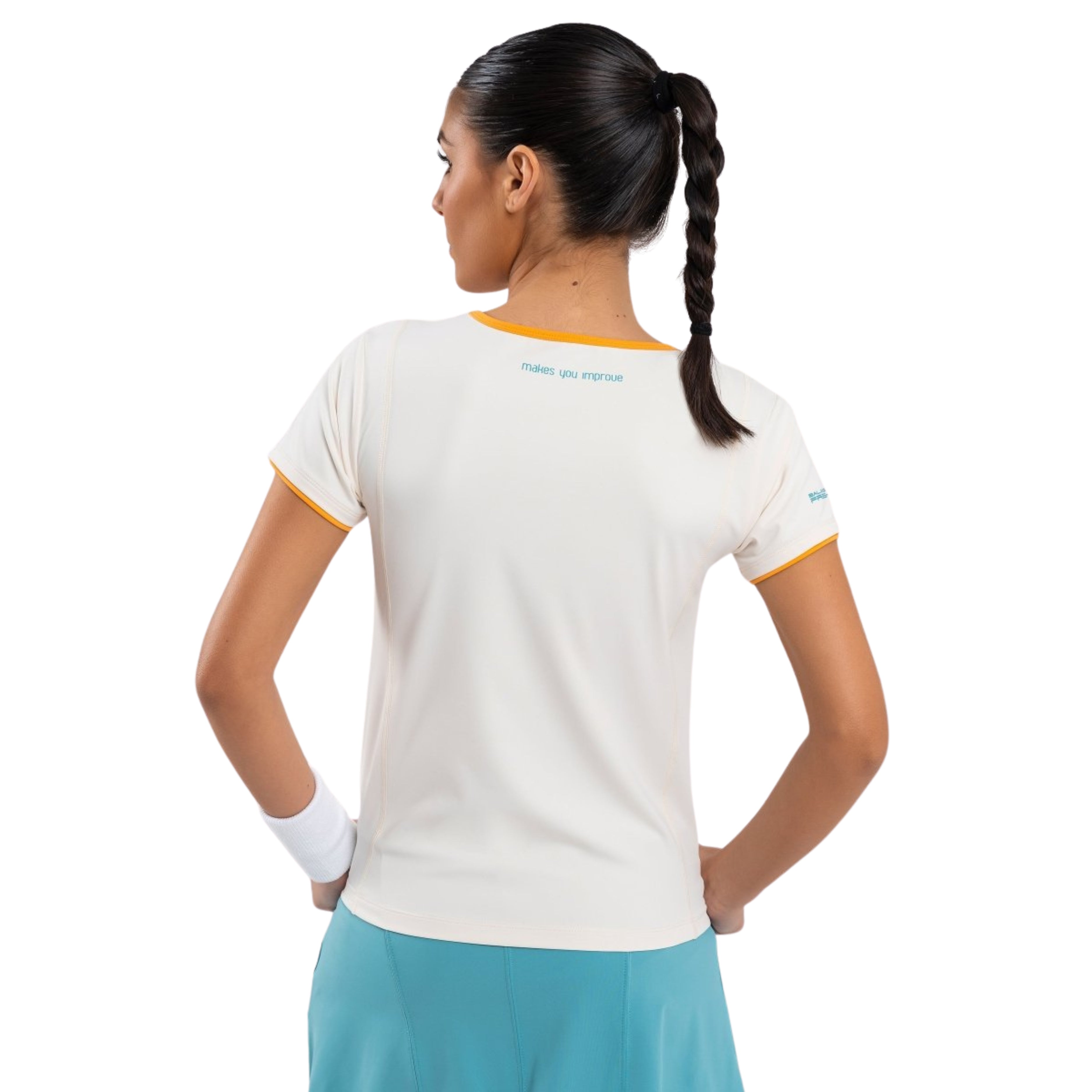 Camiseta Nox Pro Vainilla Mujer