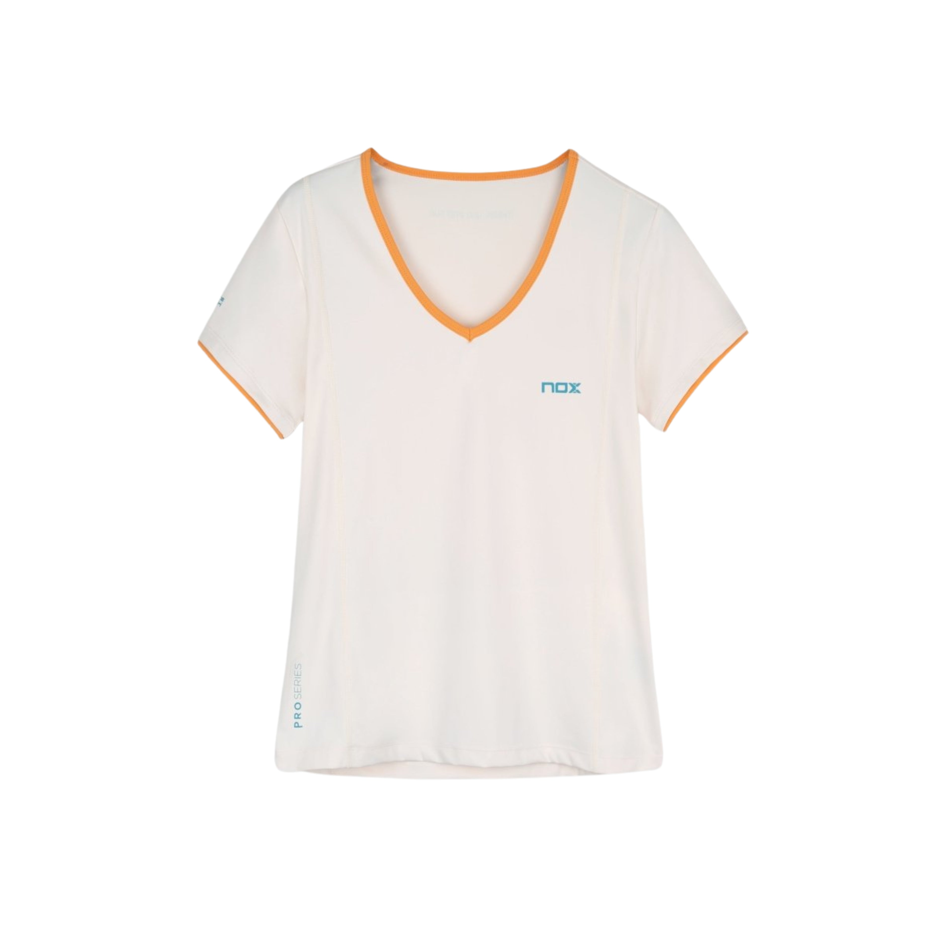 Camiseta Nox Pro Vainilla Mujer