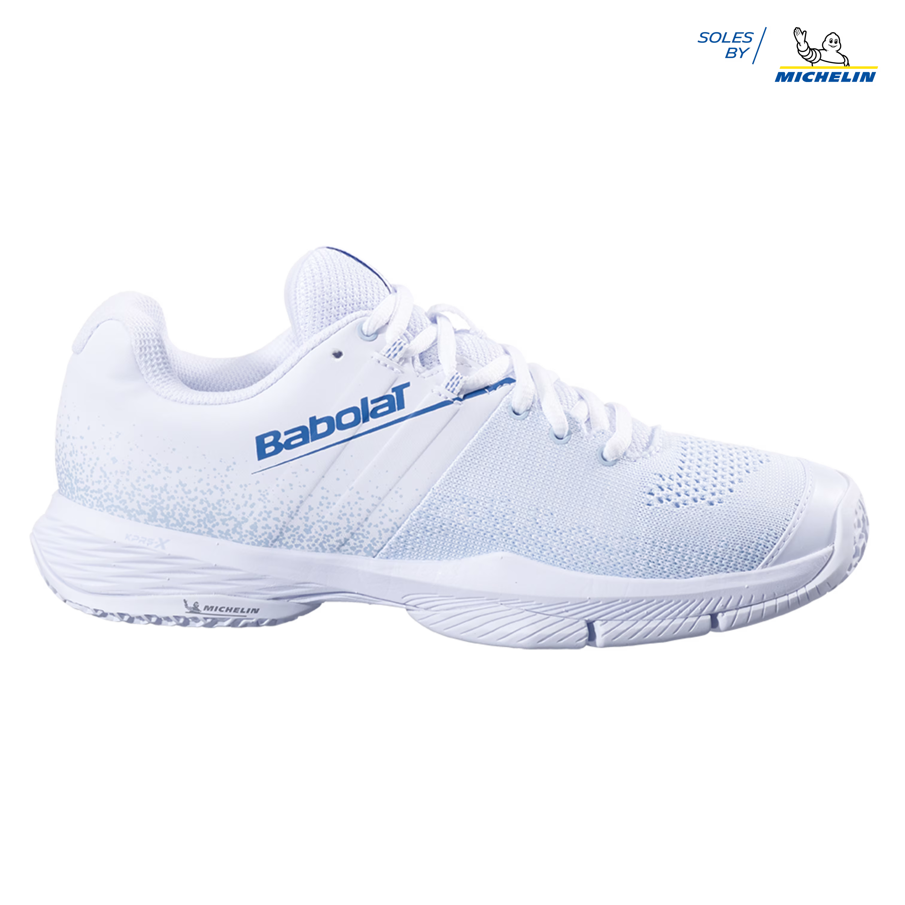 Zapatilla de pádel Babolat Sensa Women Blanco/Azul