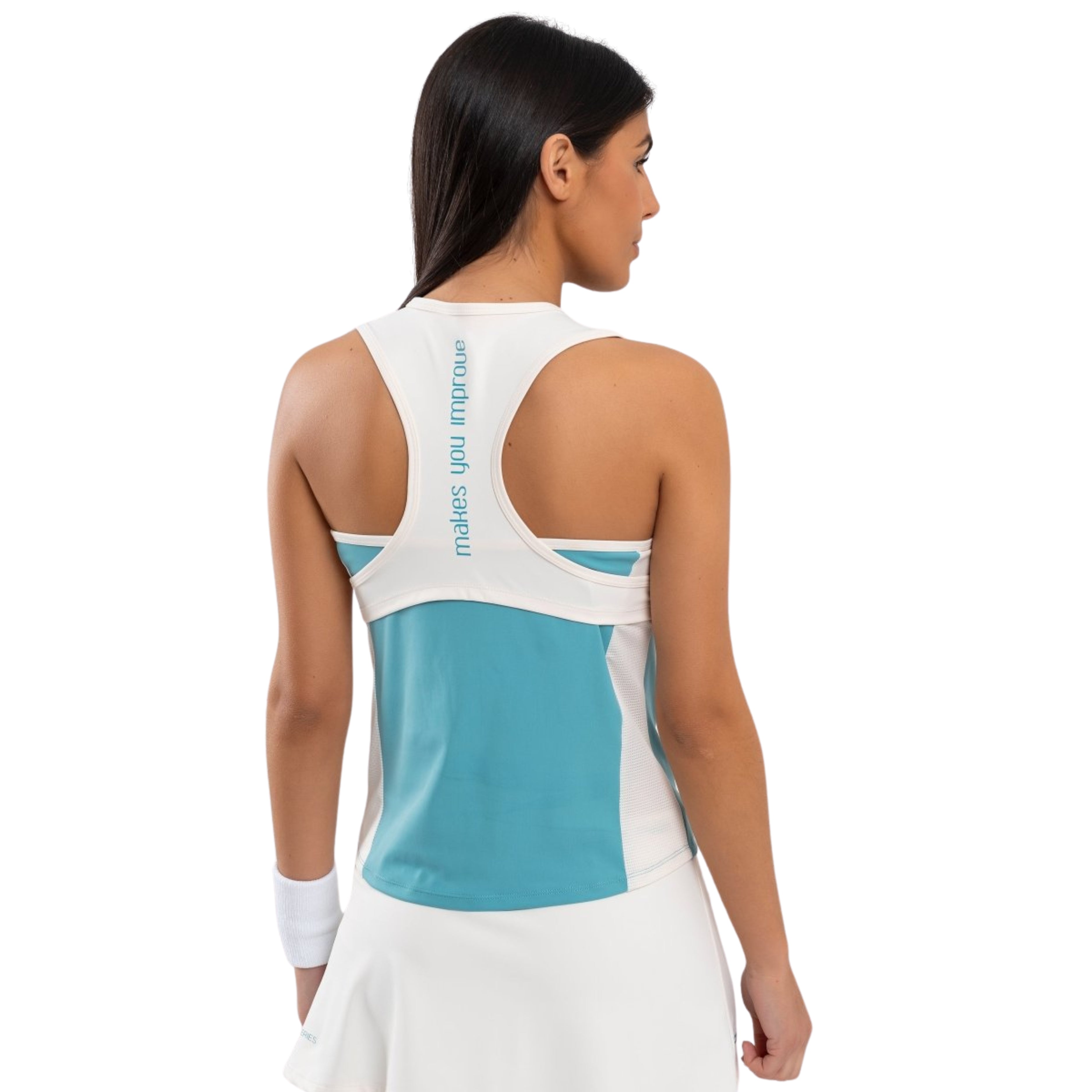 Camiseta Tirantes Nox Pro Turquesa Mujer