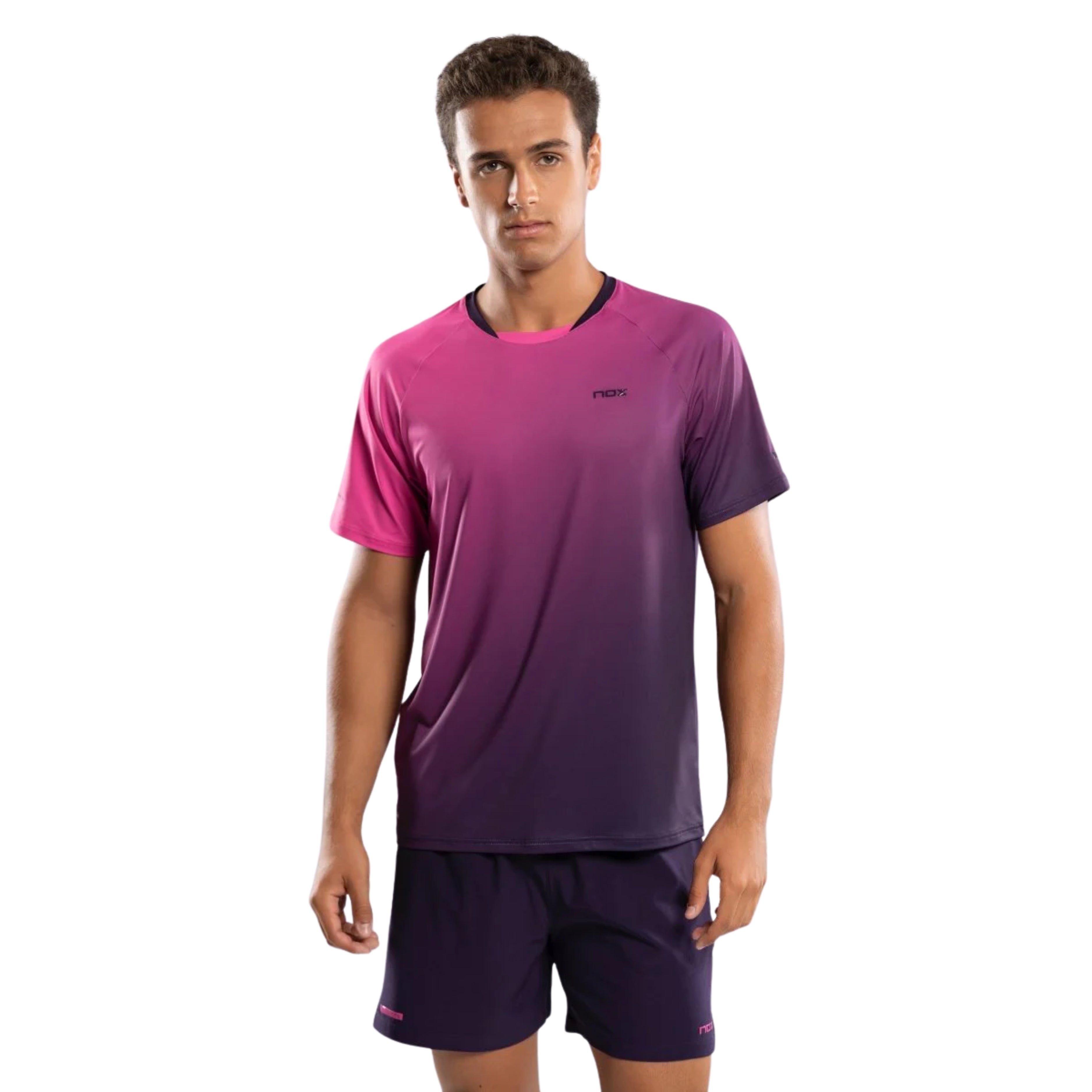 Camiseta Nox Pro Blackberry Rose Degraded