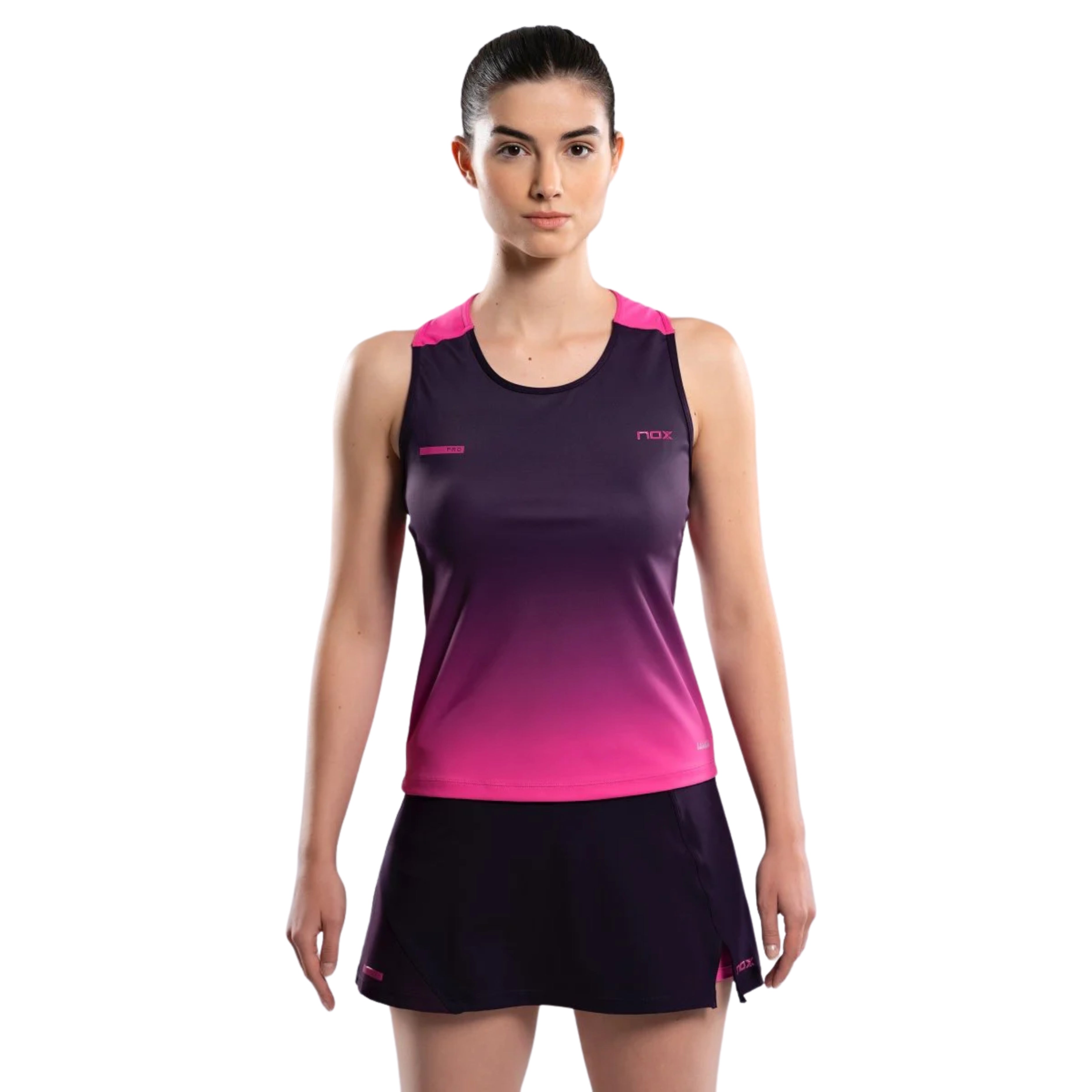 Camiseta Tirantes Nox Pro Blackberry Rose Degraded