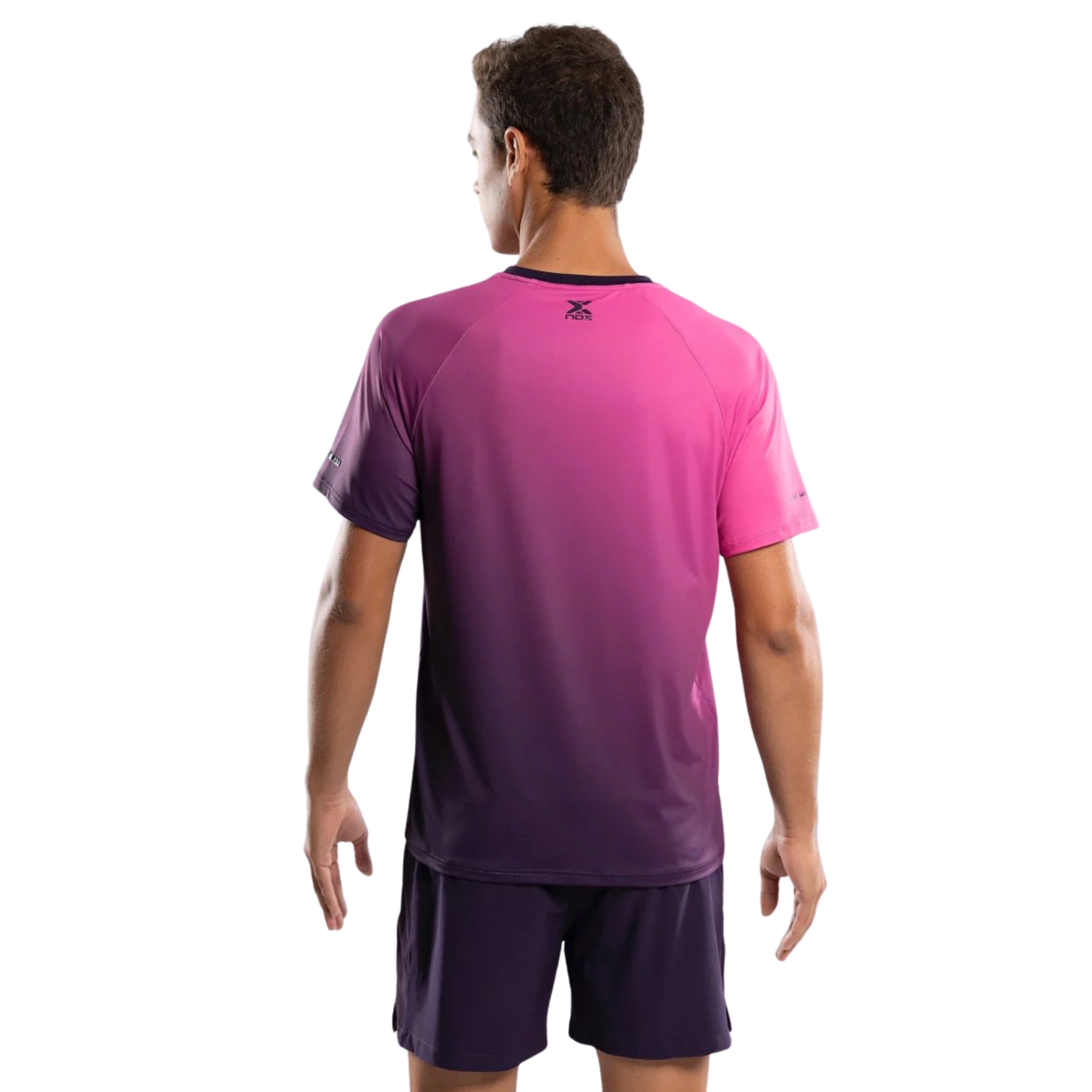 Camiseta Nox Pro Blackberry Rose Degraded