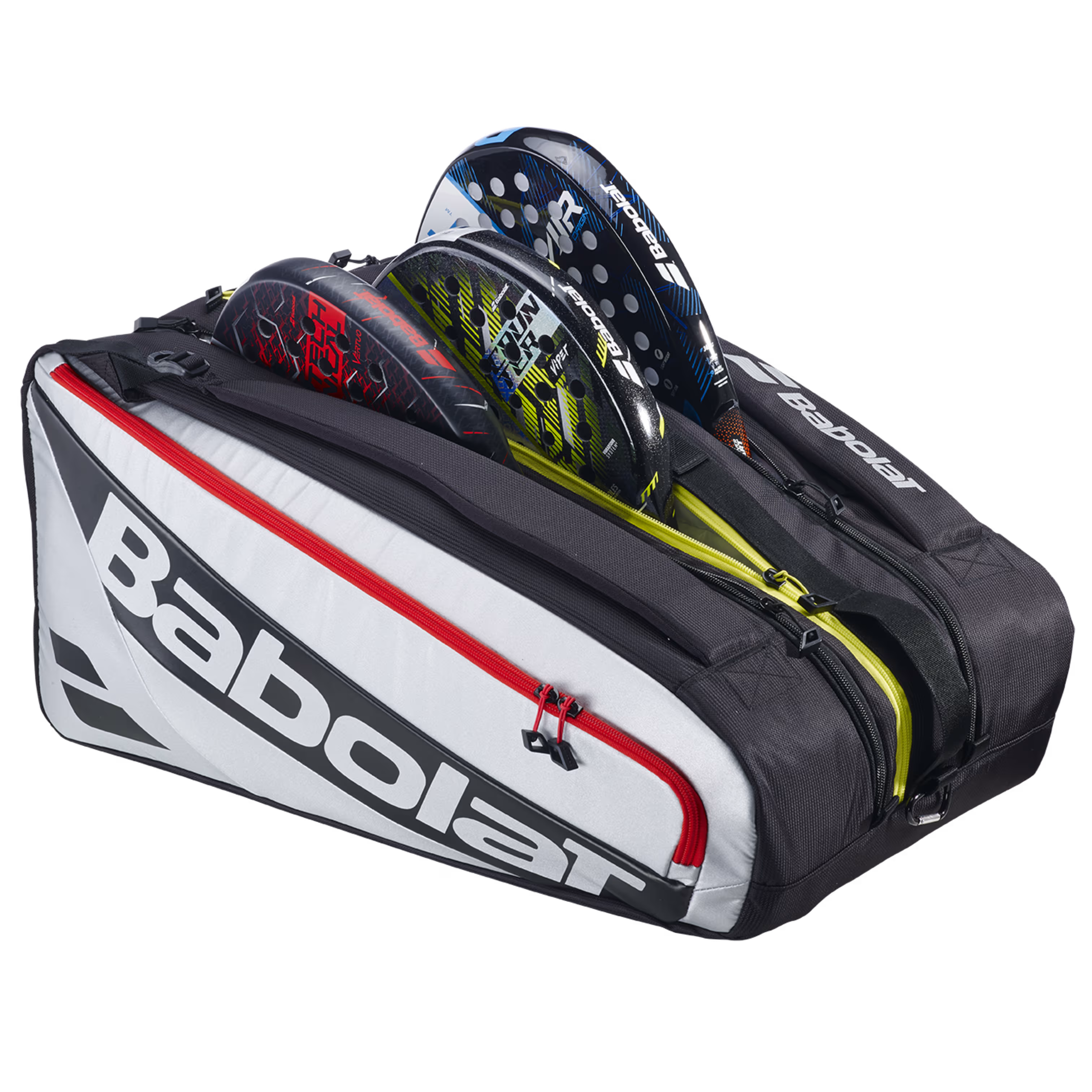 Paletero Babolat RH Pro Padel Plateado 2025 - Juan Lebrón