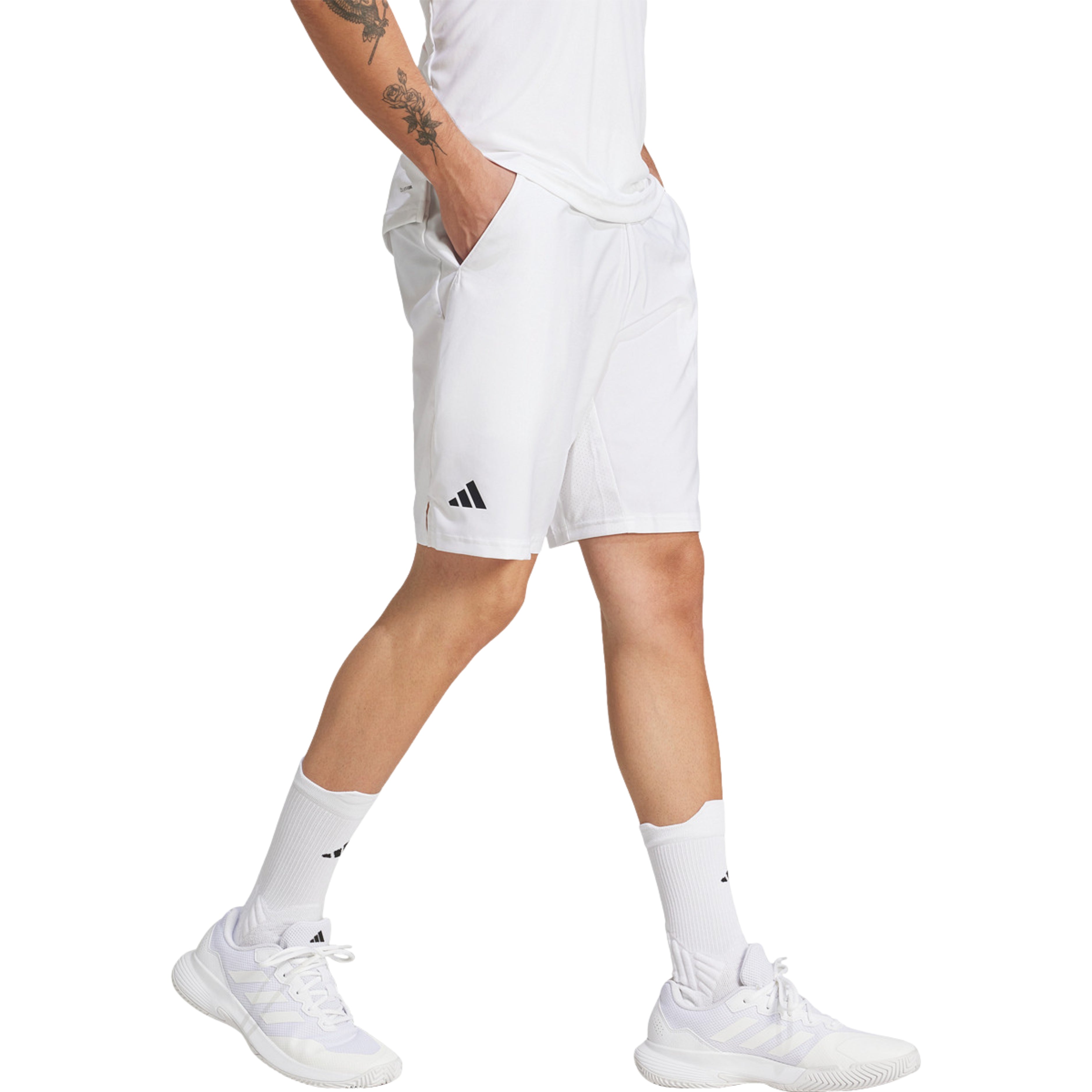 Pantalón Adidas Club 3 STR Blanco