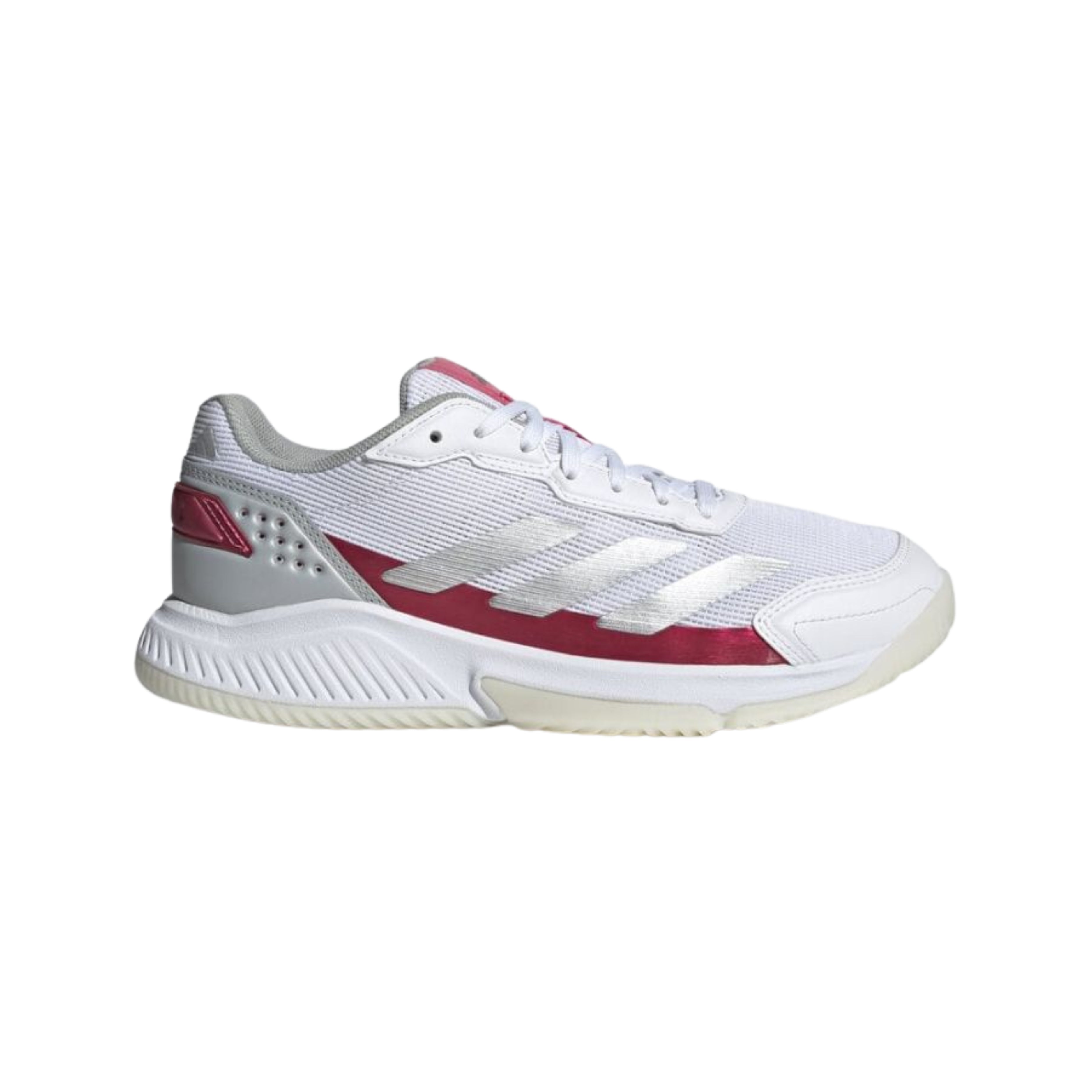 Zapatilla de pádel Adidas Courtquick W Blanco/Rosa