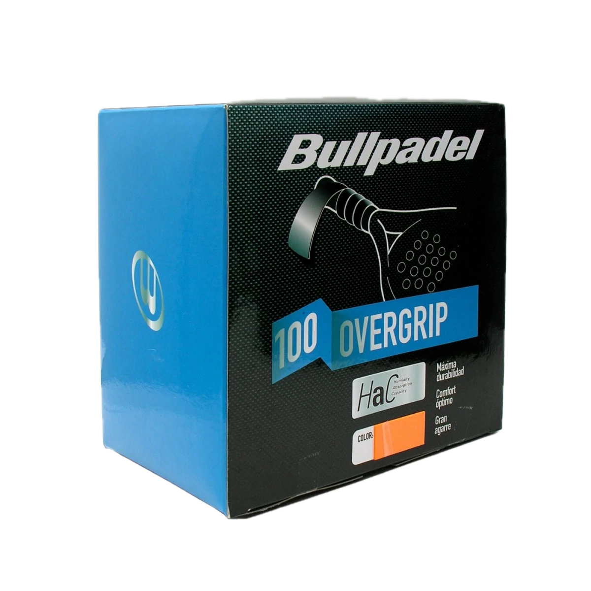 Bullpadel Overgrips Hac 100 Unidades Naranja