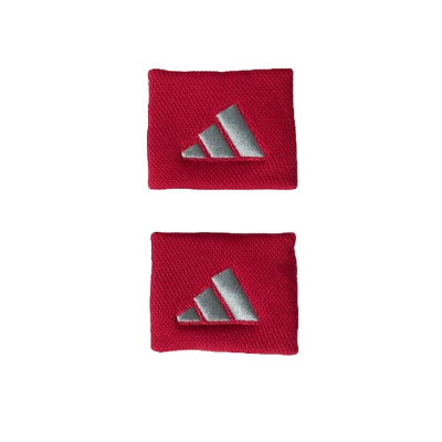 Muñequeras Cortas Adidas Rojo