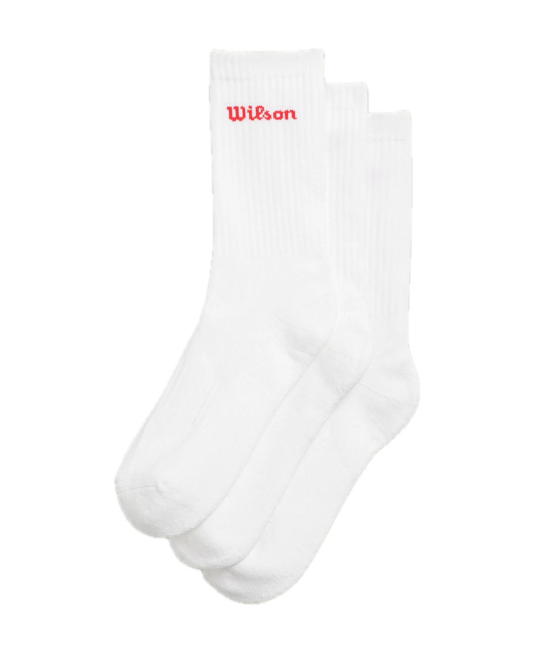 Calcetines Wilson Crew Logo Blancos
