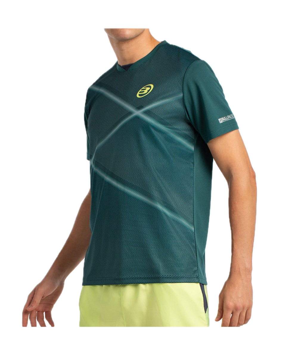 Bullpadel Camiseta Ladra Verde Oscuro