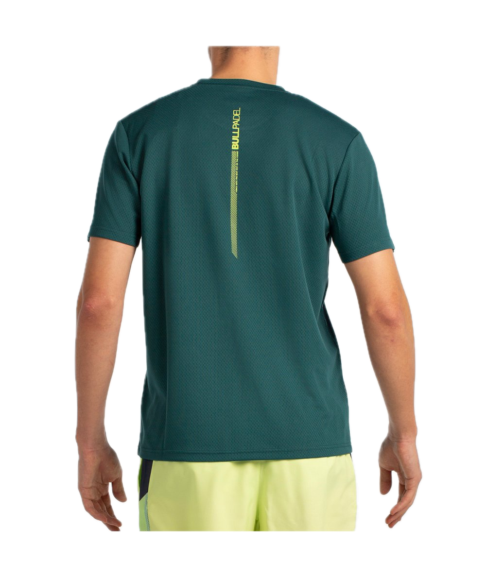 Bullpadel Camiseta Ladra Verde Oscuro