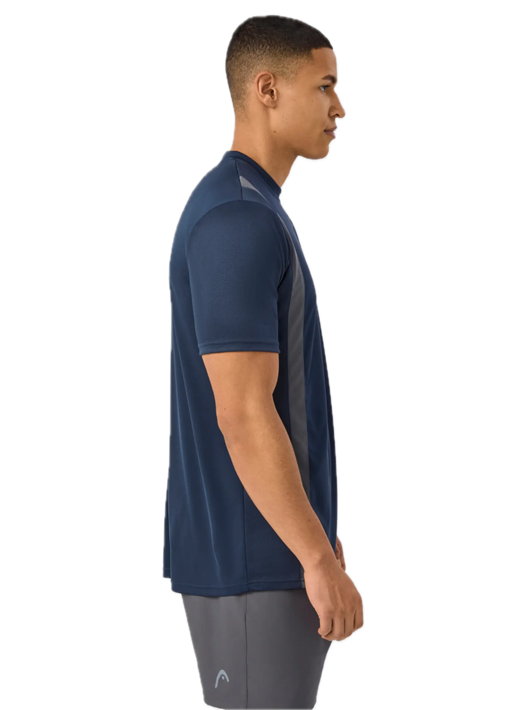 Camiseta Head Club Azul/Gris