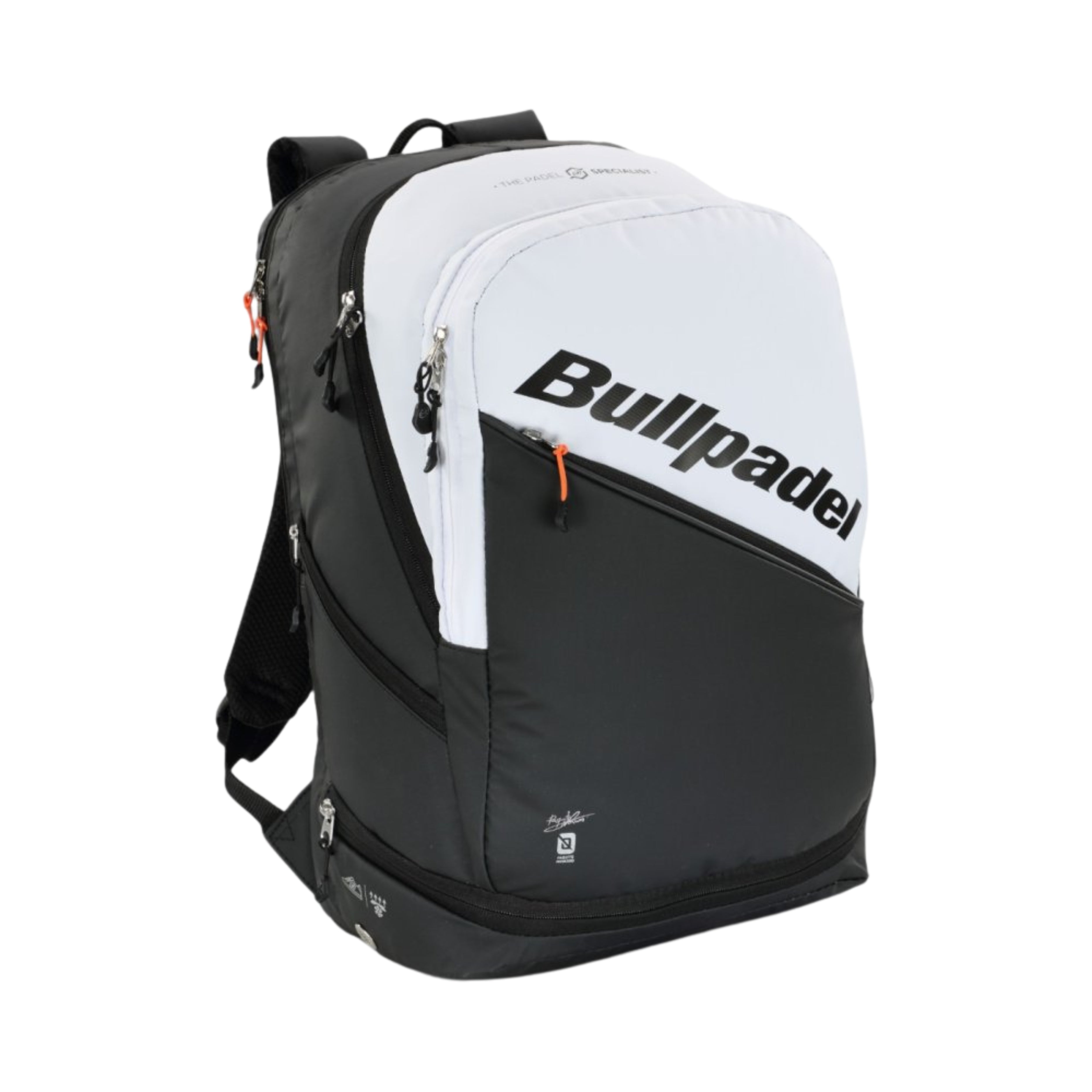 Mochila Bullpadel BPM25001 Hack Blanco - Paquito Navarro