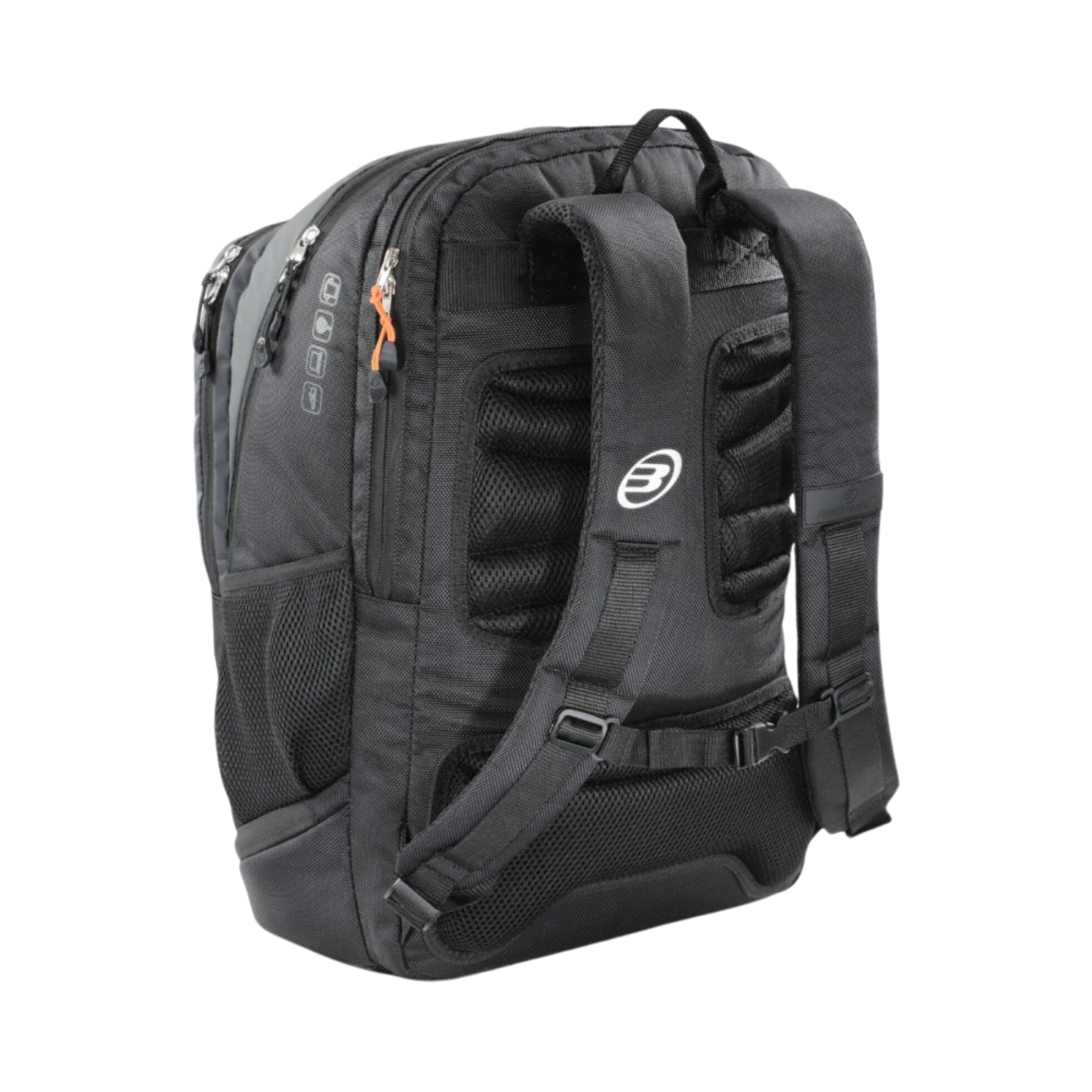 Mochila Bullpadel BPM25001 Hack Negro - Paquito Navarro