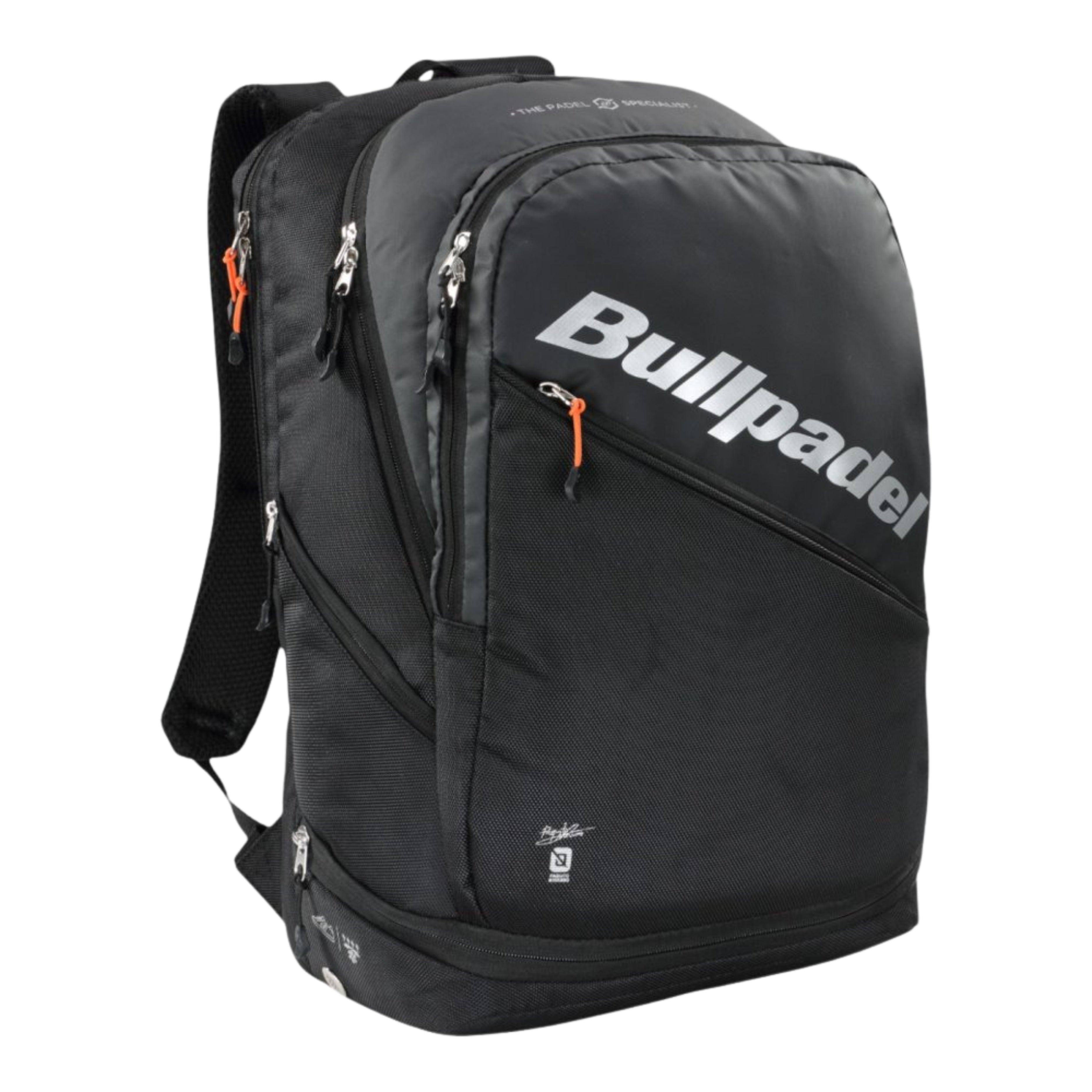 Mochila Bullpadel BPM25001 Hack Negro - Paquito Navarro