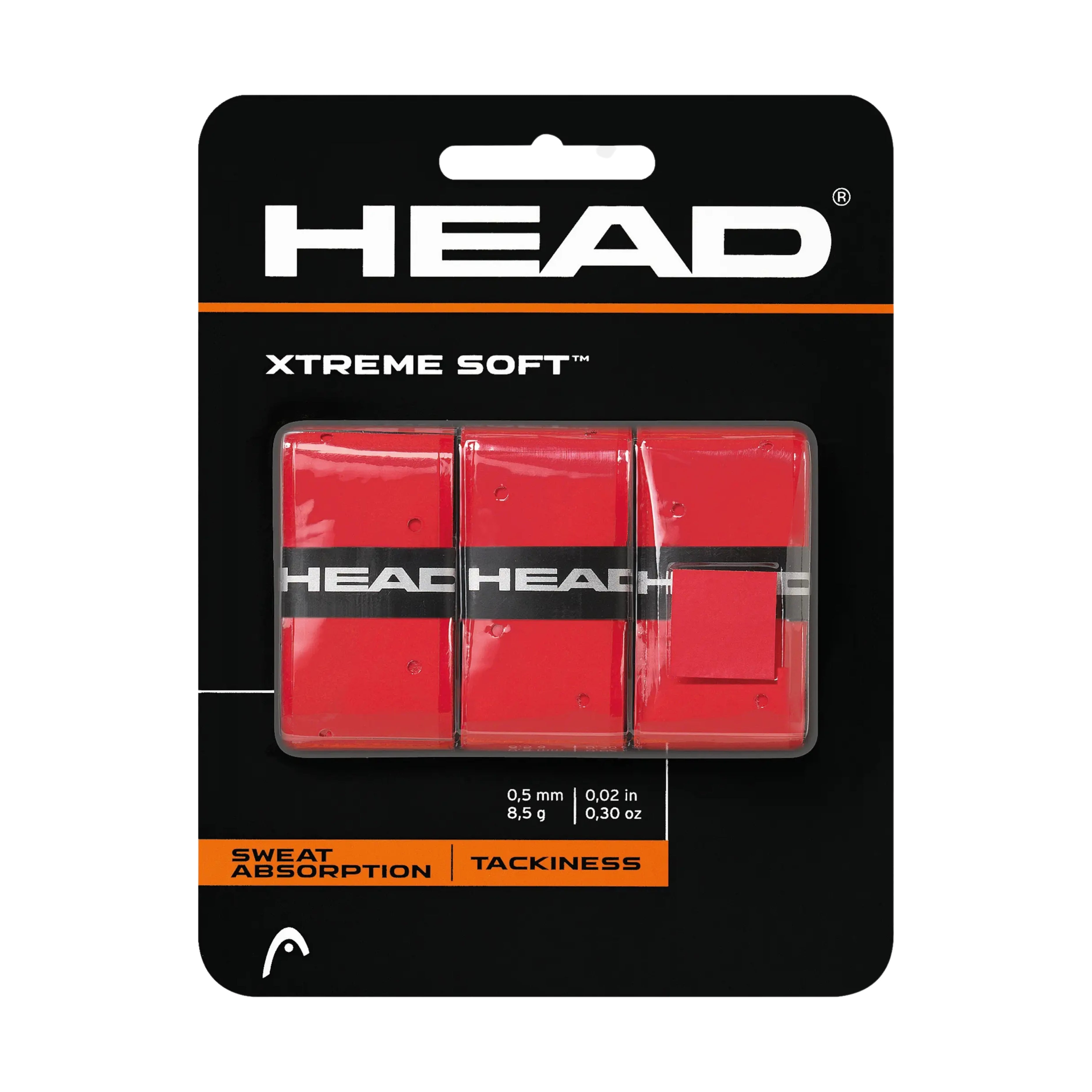 Head Overgrips Xtreme Soft Rojo