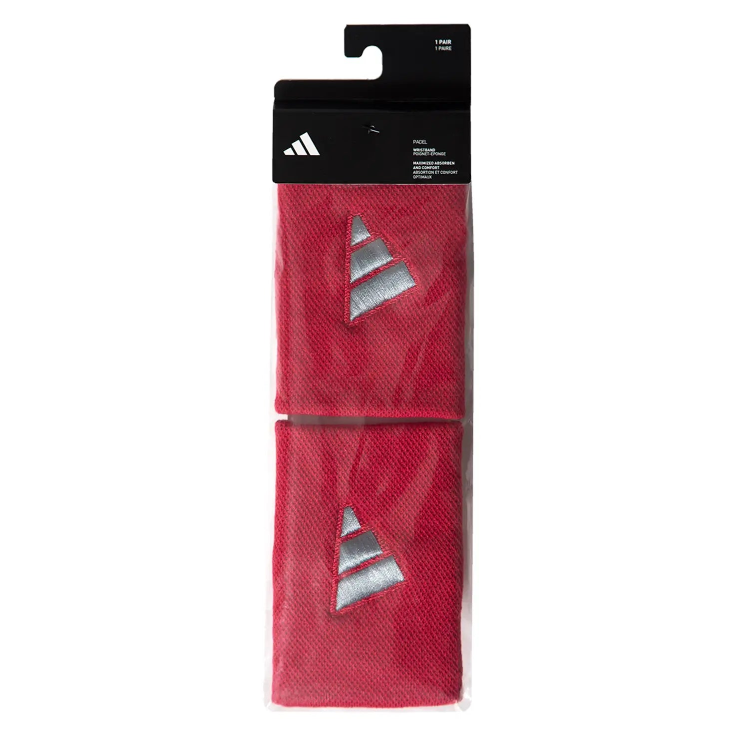 Muñequeras Largas Adidas Rojo