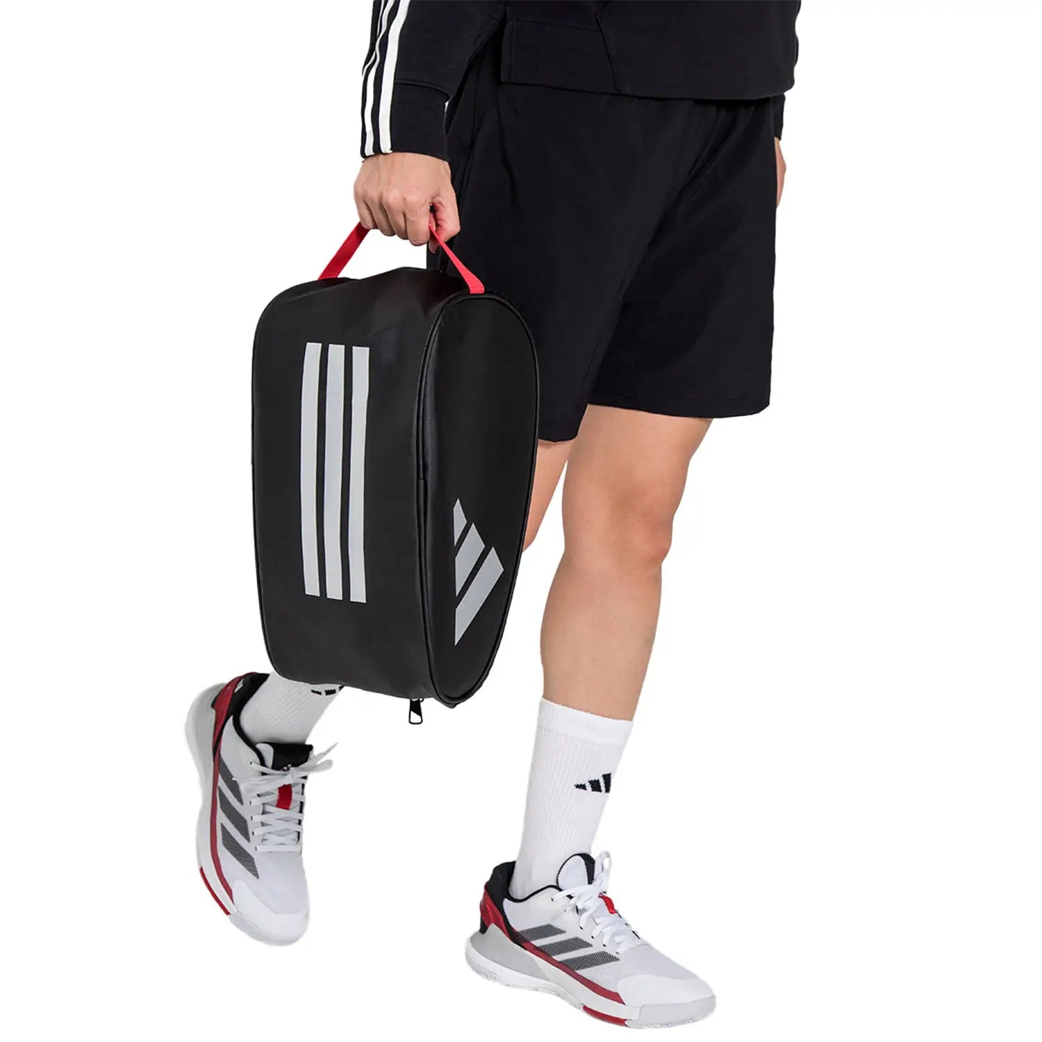 Zapatillero Adidas Negro/Rojo 3.4 2025 - Ale Galán