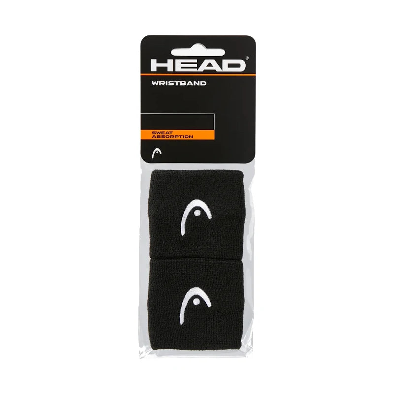 Head Muñequeras 2.5 Negro