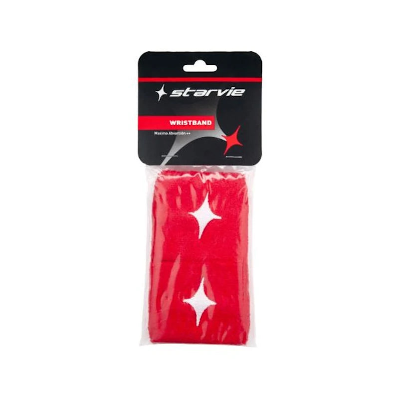 Starvie Muñequeras Rojo/Blanco
