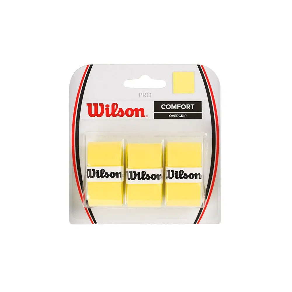 Wilson 3 Overgrips Profile Comfort Amarillo