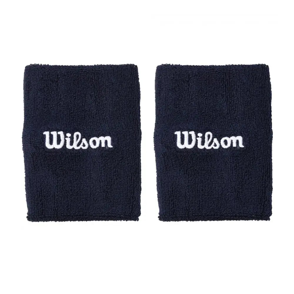 Wilson Muñequeras Ancha Terry Azul Marino