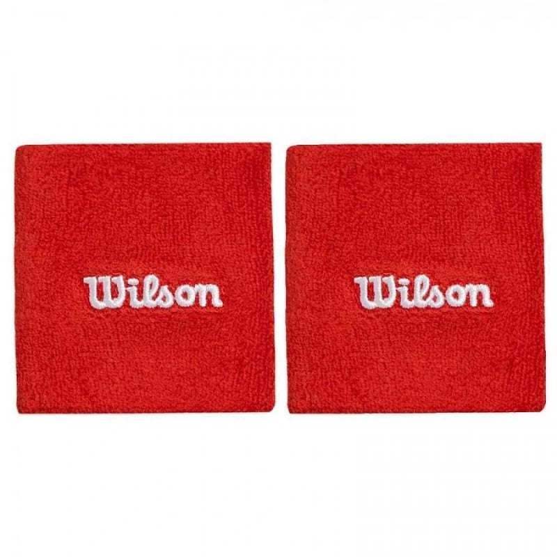Wilson Muñequeras Rojo