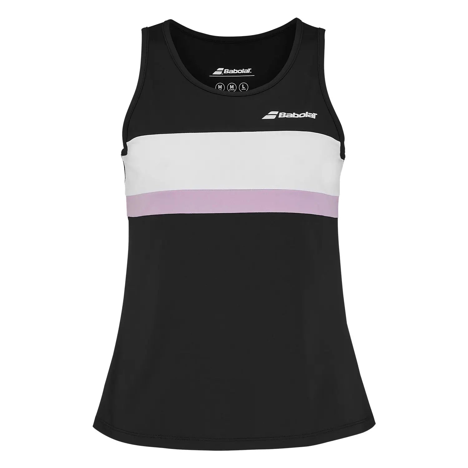 Babolat Camiseta Tirantes Negro