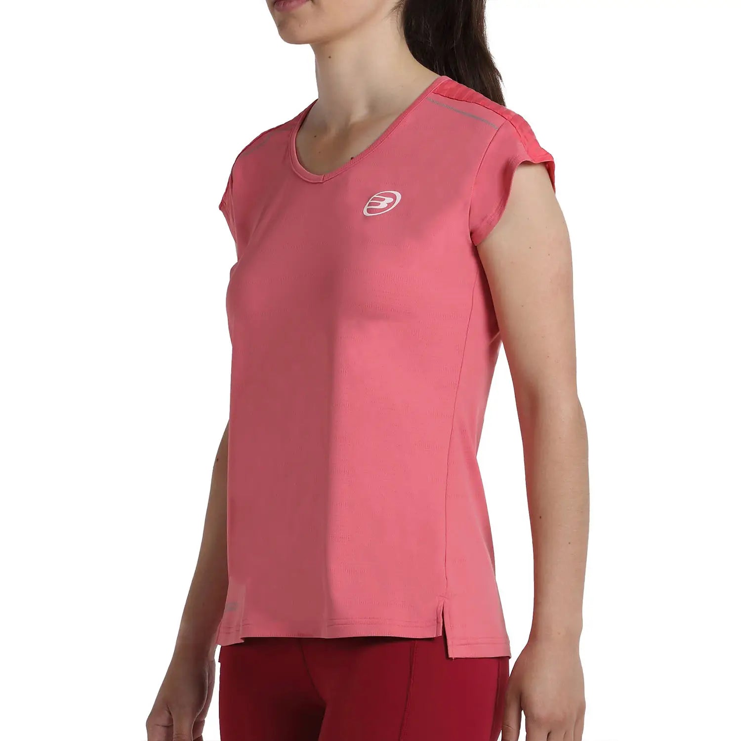 Bullpadel Camiseta Eleva Geranio