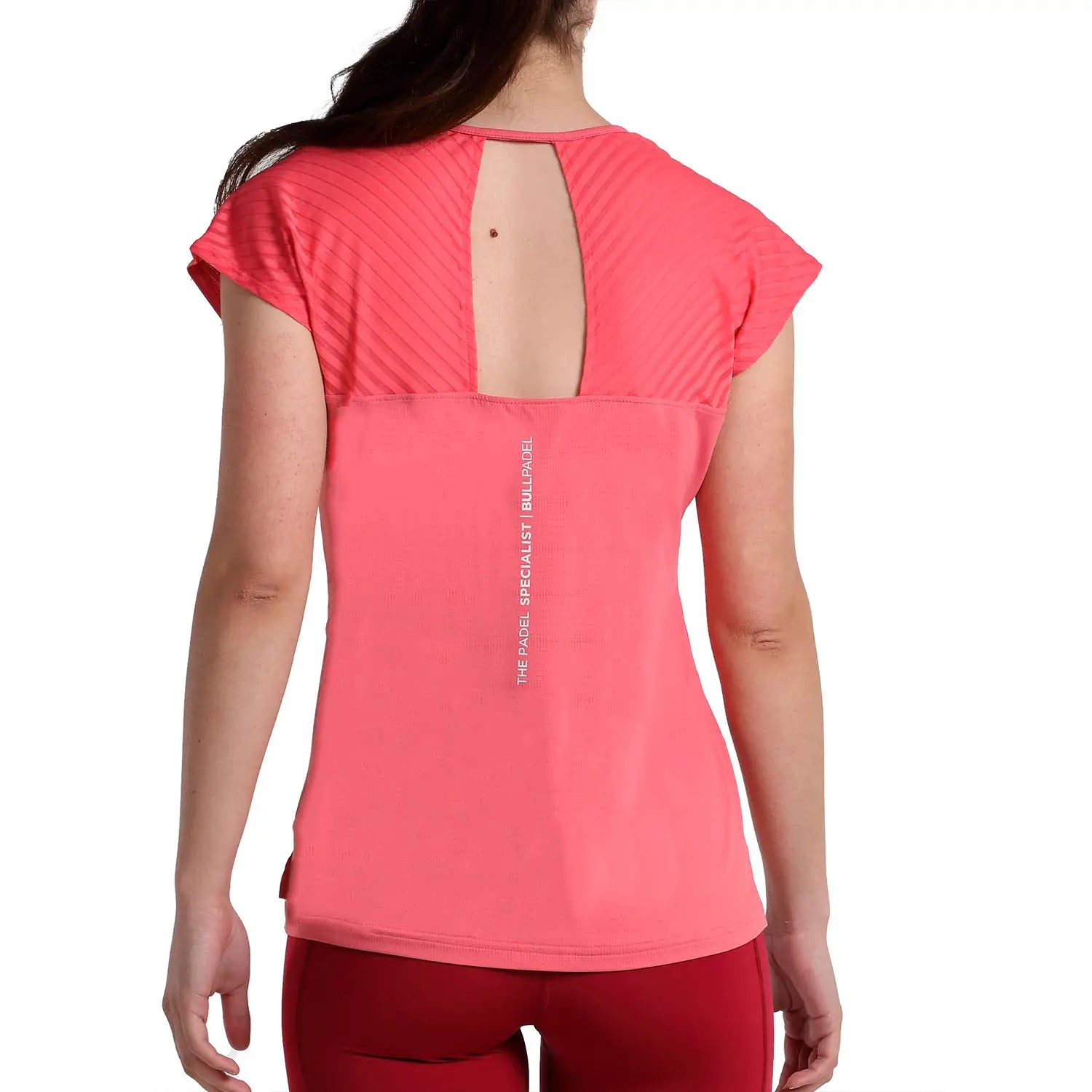 Bullpadel Camiseta Eleva Geranio