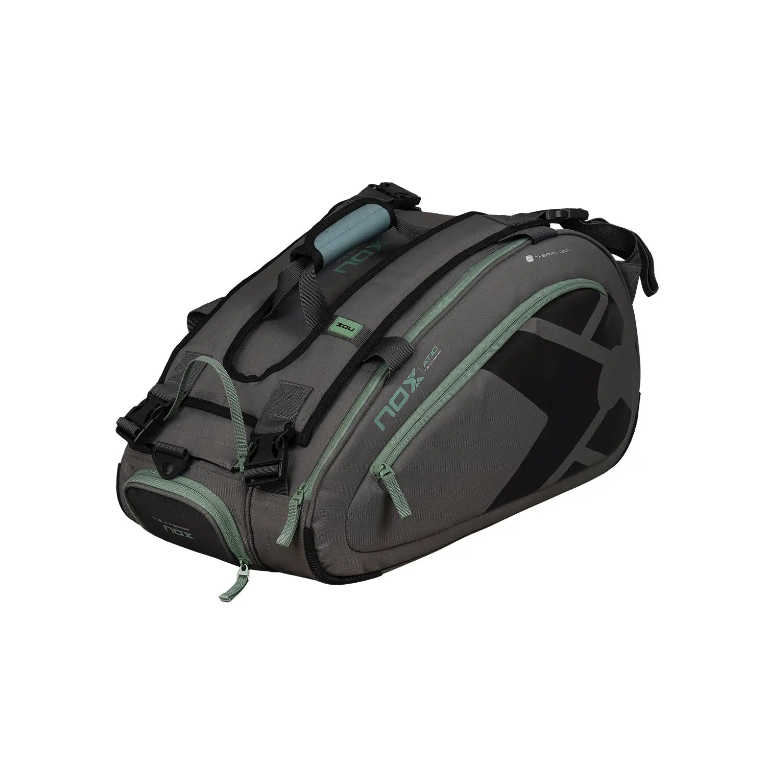 Paletero Nox AT10 Team Gris/Verde - Agustín Tapia