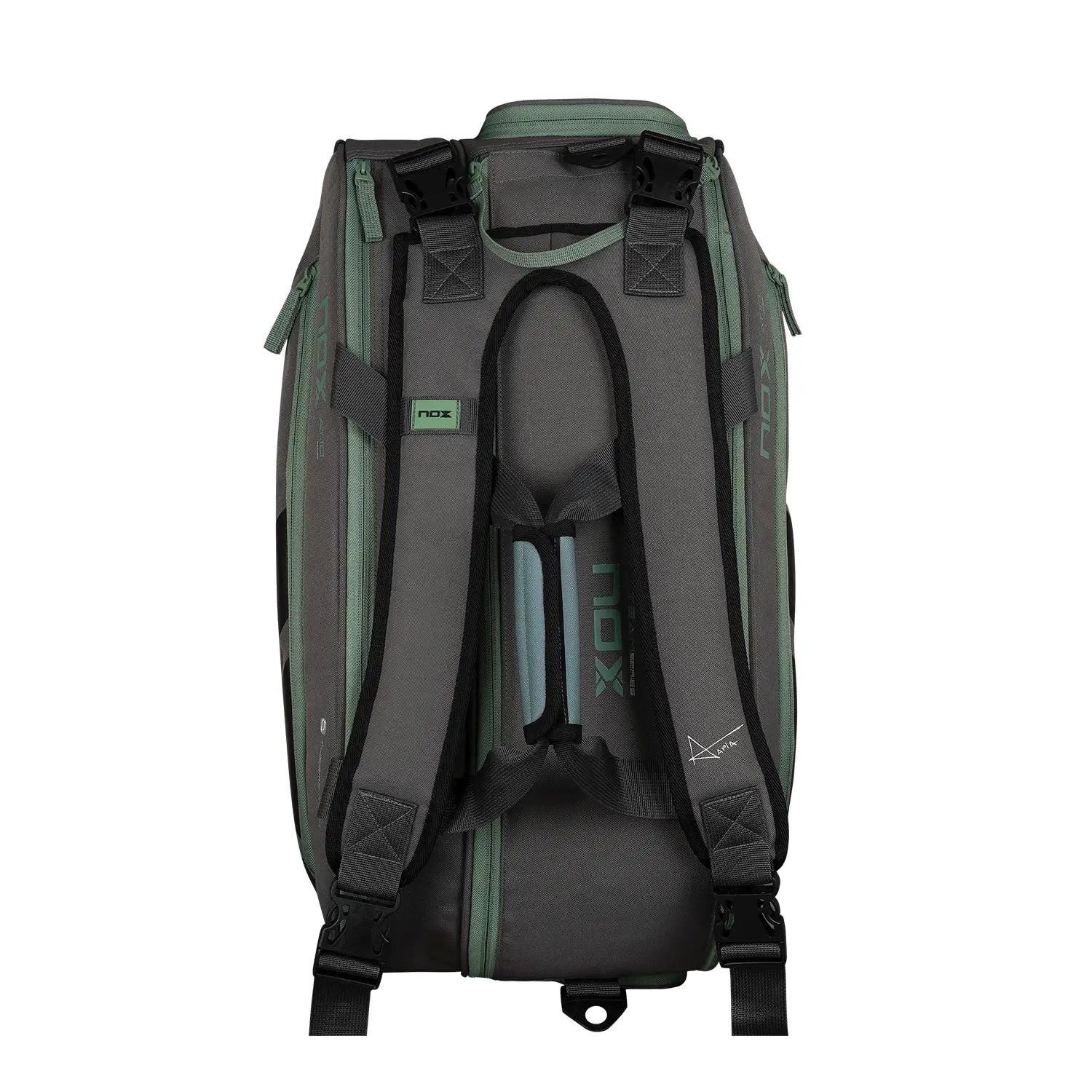 Paletero Nox AT10 Team Gris/Verde - Agustín Tapia