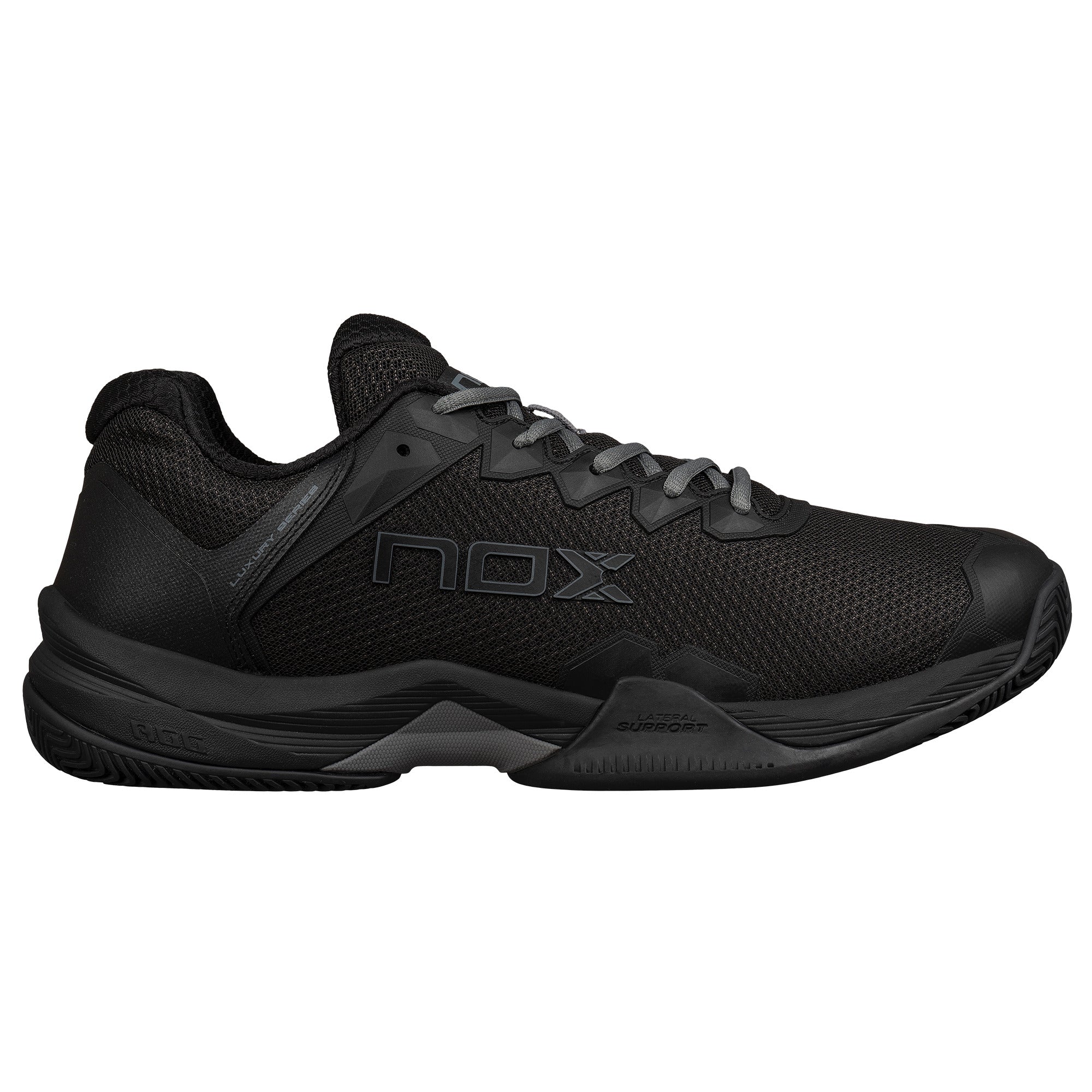 Zapatilla de pádel Nox ML10 Hexa 2024 Negro/Gris - Miguel Lamperti
