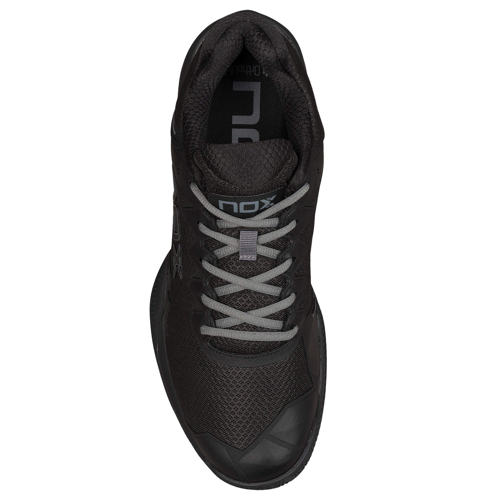 Zapatilla de pádel Nox ML10 Hexa 2024 Negro/Gris - Miguel Lamperti