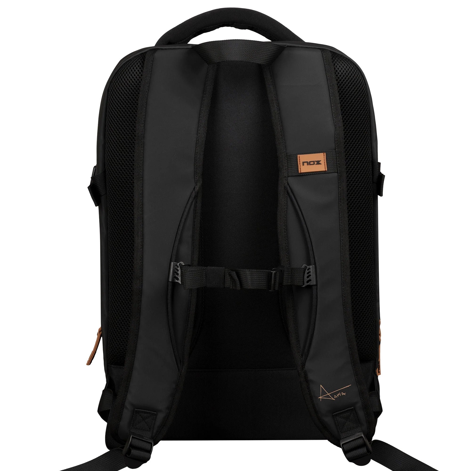 Mochila Nox Luxury Open Series Negro/Marrón