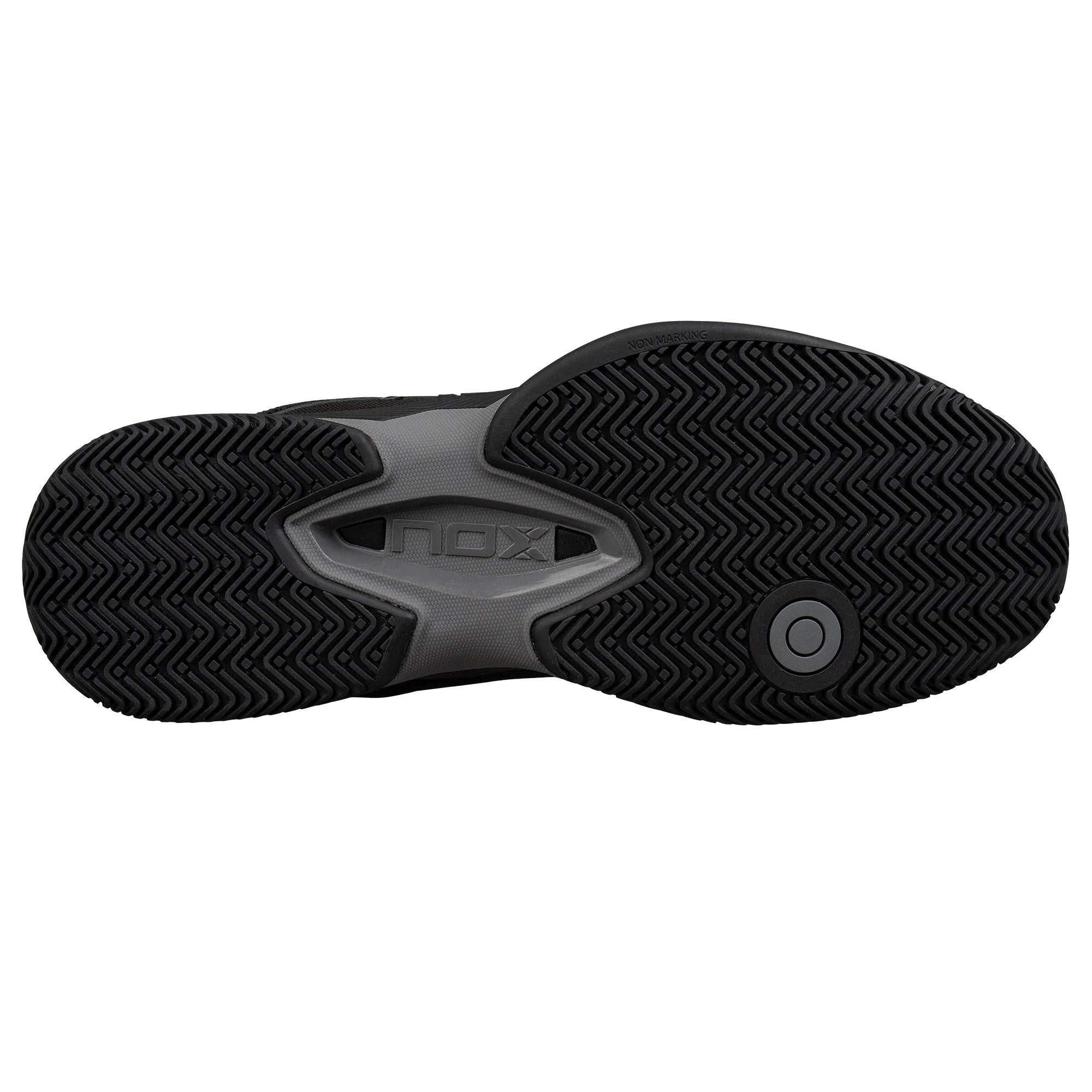 Zapatilla de pádel Nox ML10 Hexa 2024 Negro/Gris - Miguel Lamperti