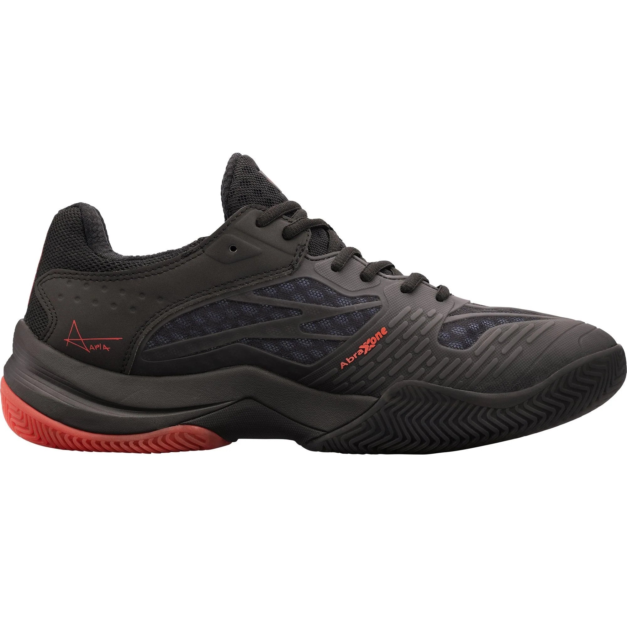 Zapatilla de pádel Nox AT10 Lux 2024 Negro/Rojo - Agustín Tapia