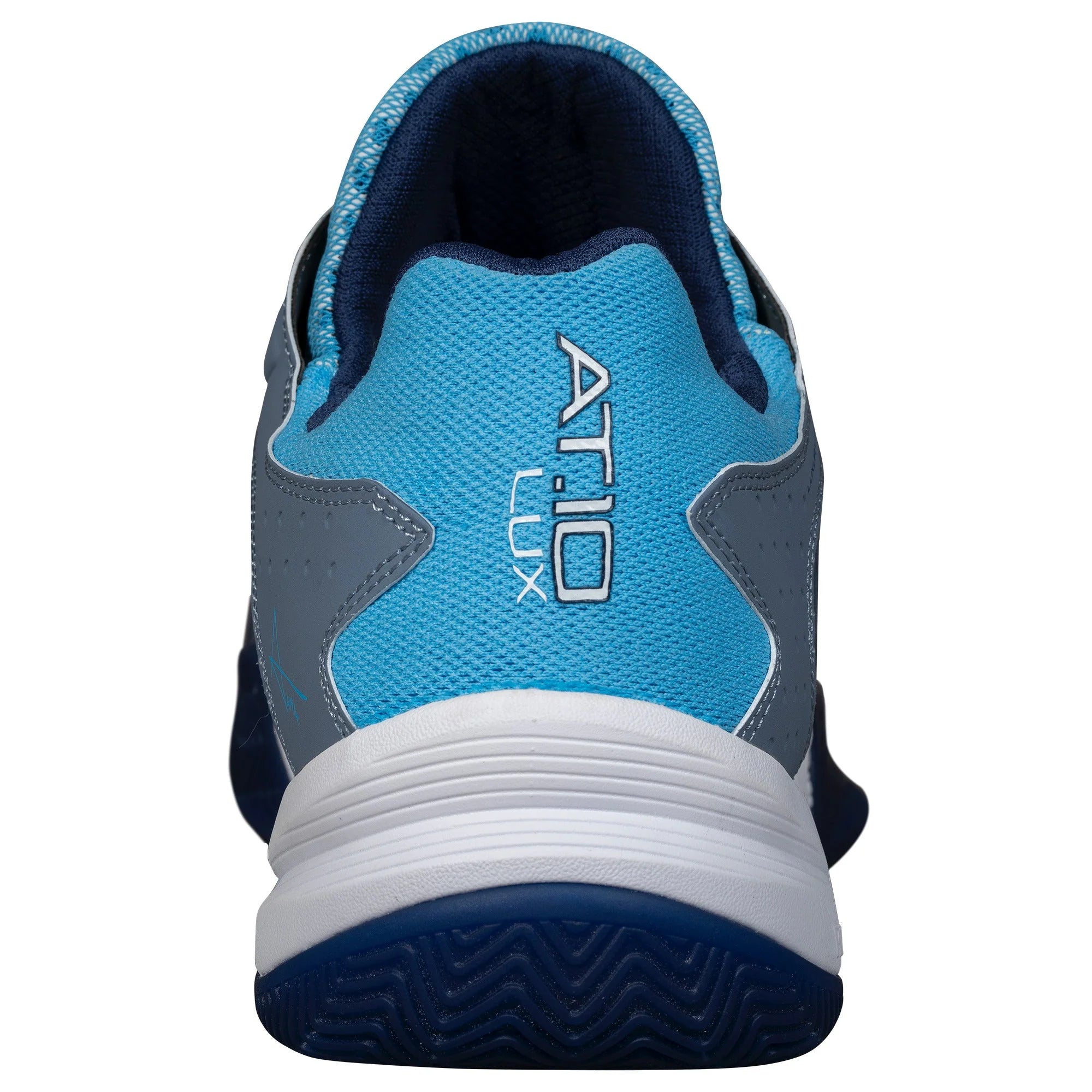 Zapatilla de pádel Nox AT10 Lux 2024 Gris/Azul - Agustín Tapia