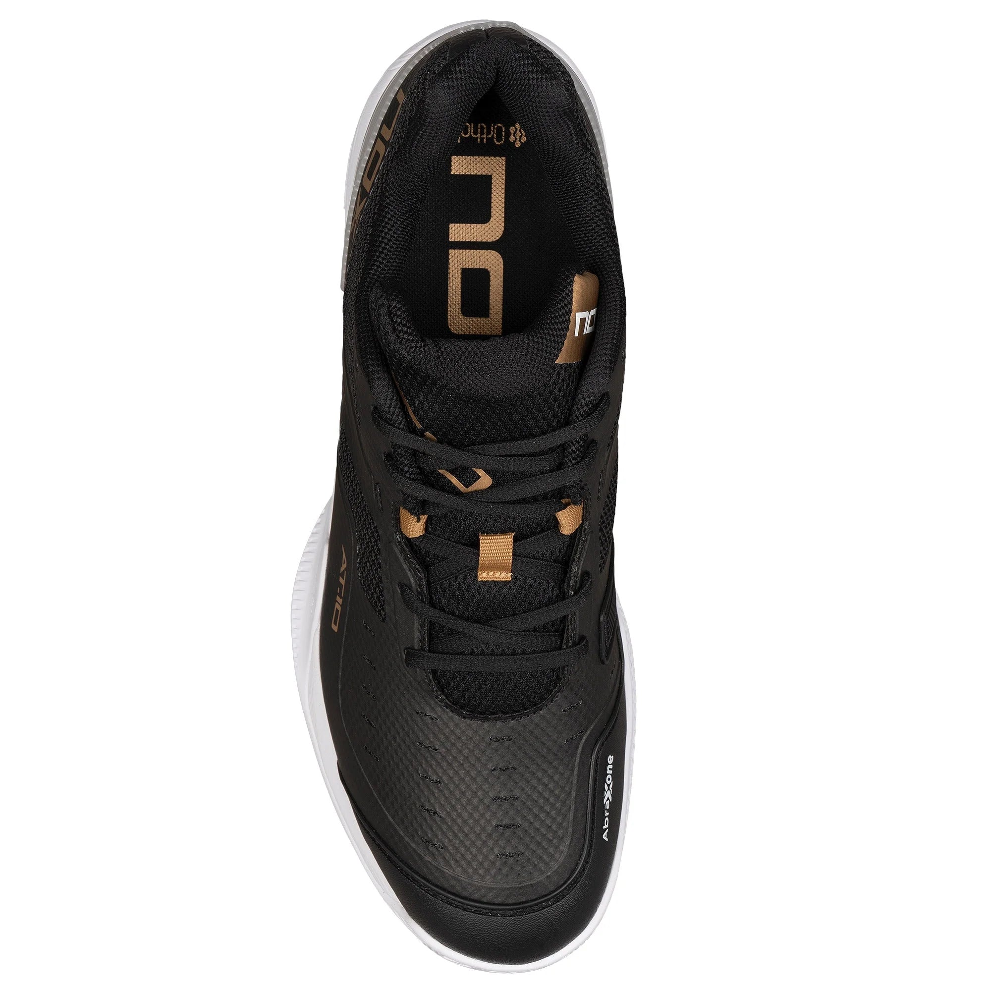 Zapatilla de pádel Nox AT10 Pro 2024 Negro/Oro - Agustín Tapia