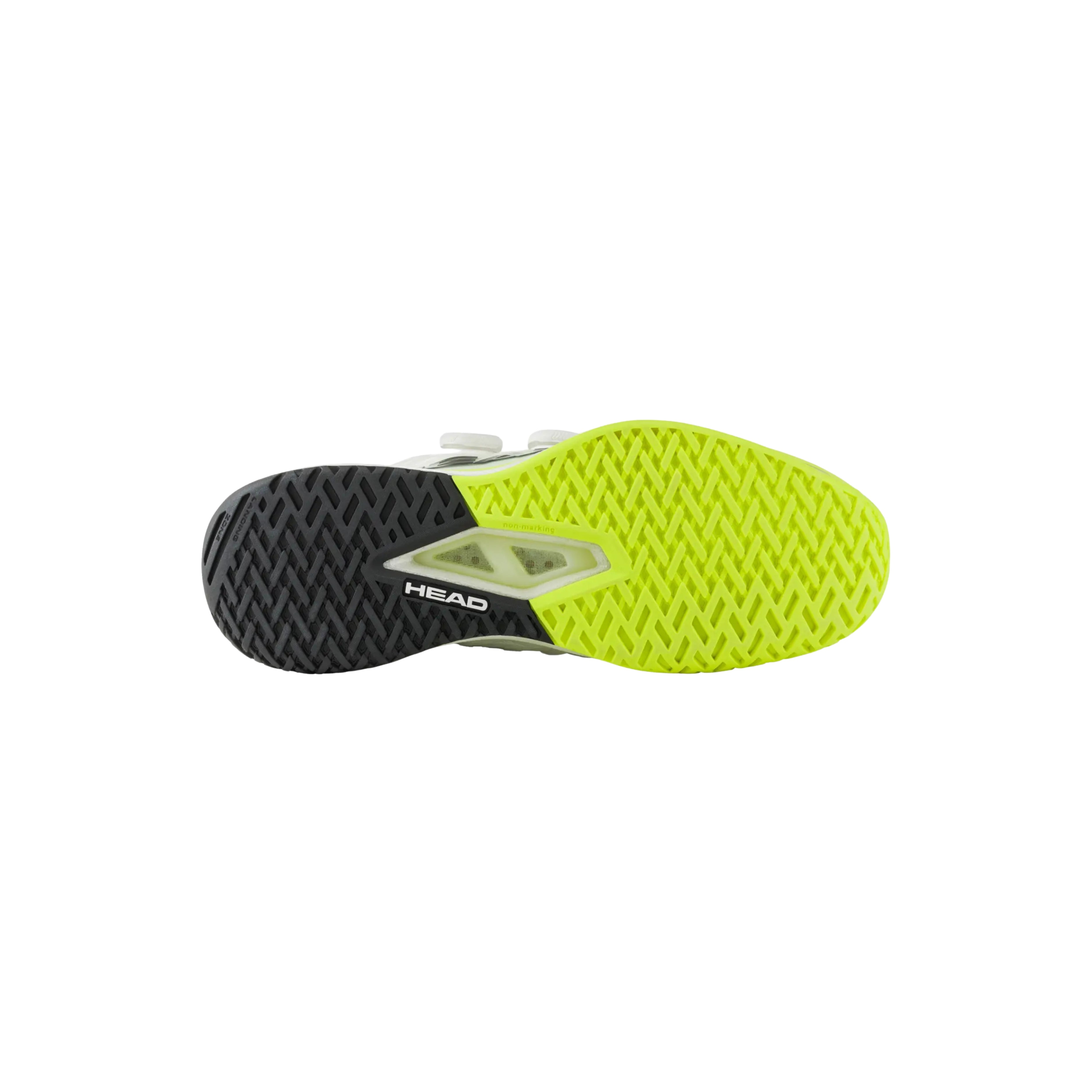 Zapatilla de pádel Head Motion Pro BOA Men 2025 Blanco/Amarillo