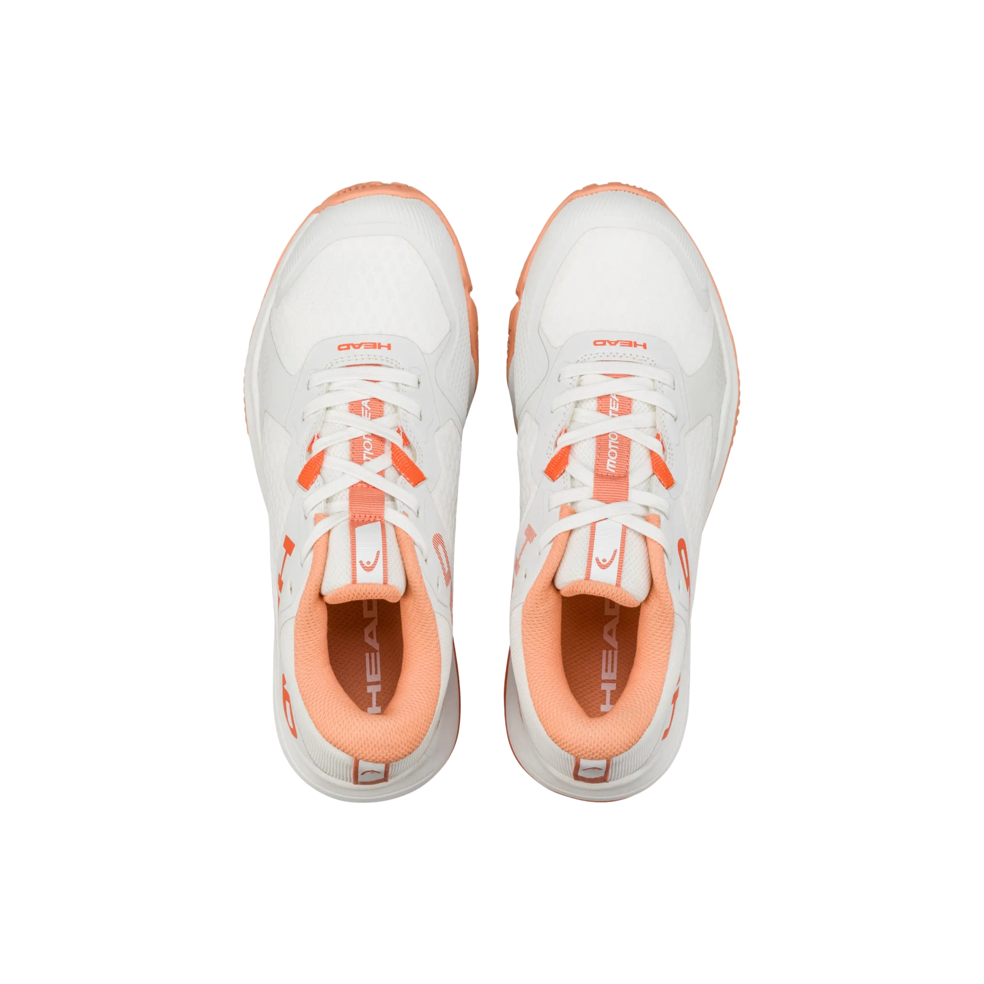 Zapatilla de pádel Head Motion Team Women 2025 Blanco/Coral