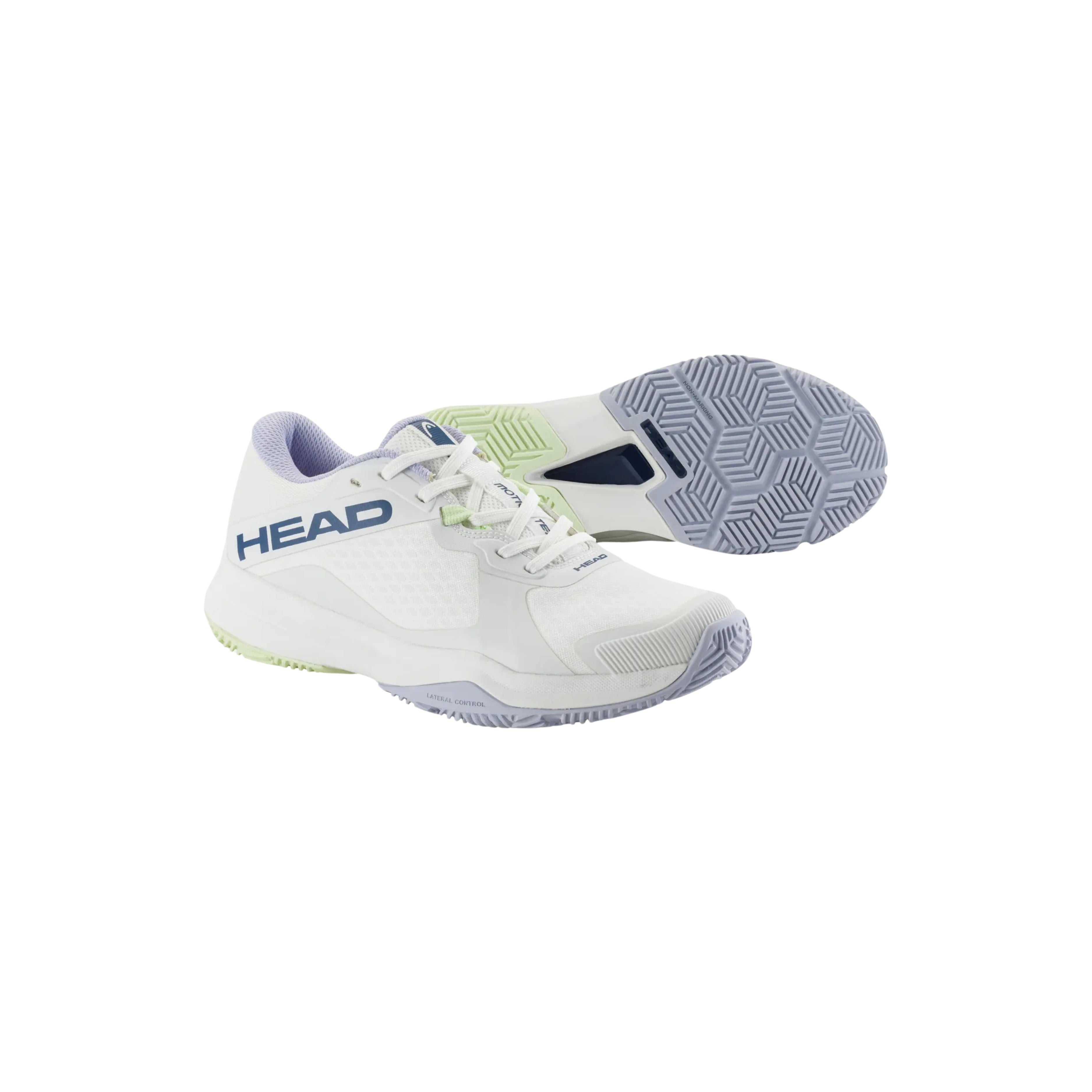 Zapatilla de pádel Head Motion Team Women 2025 Blanco/Lavanda