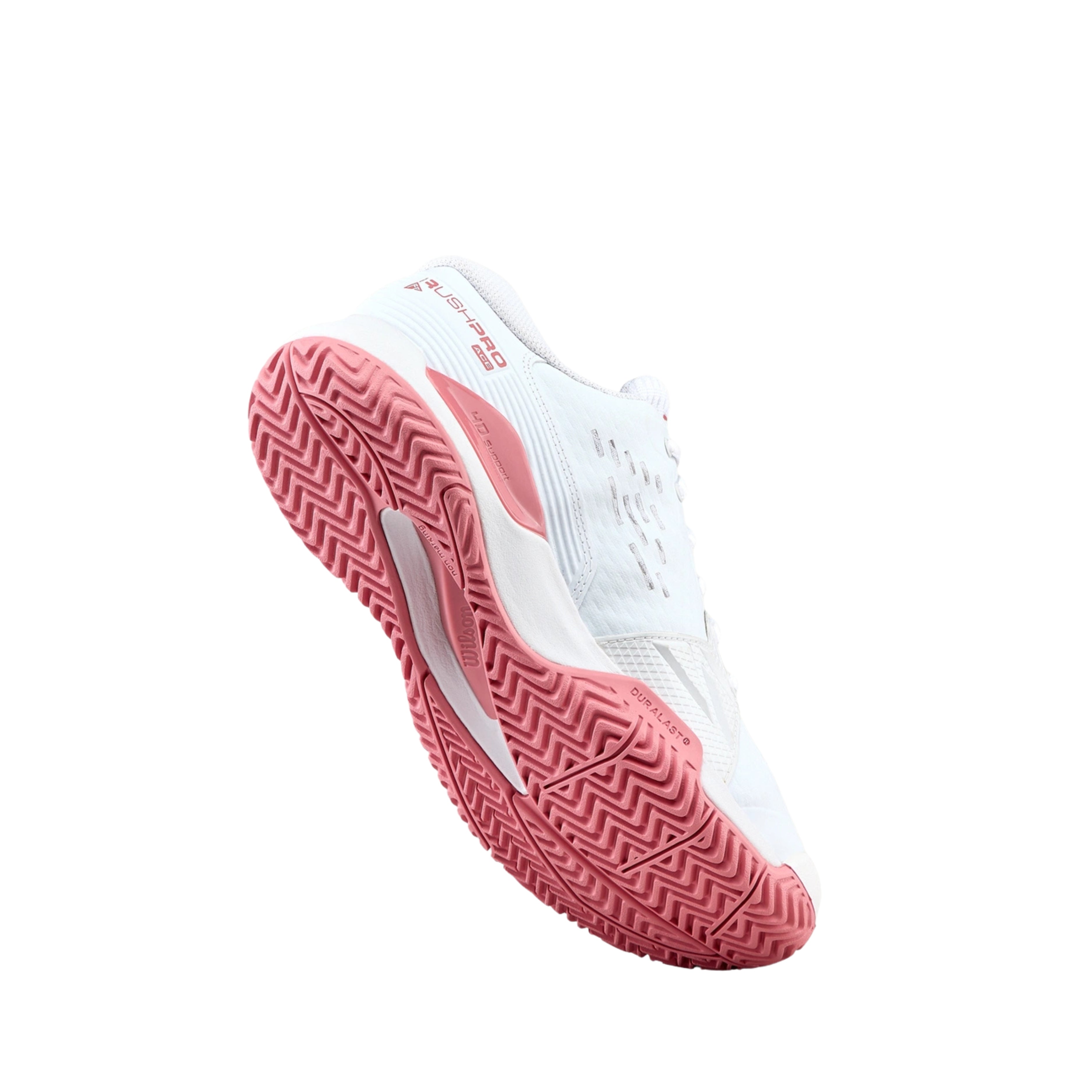 Zapatilla de pádel Wilson Rush Pro Ace 2025 Blanco/Rosa