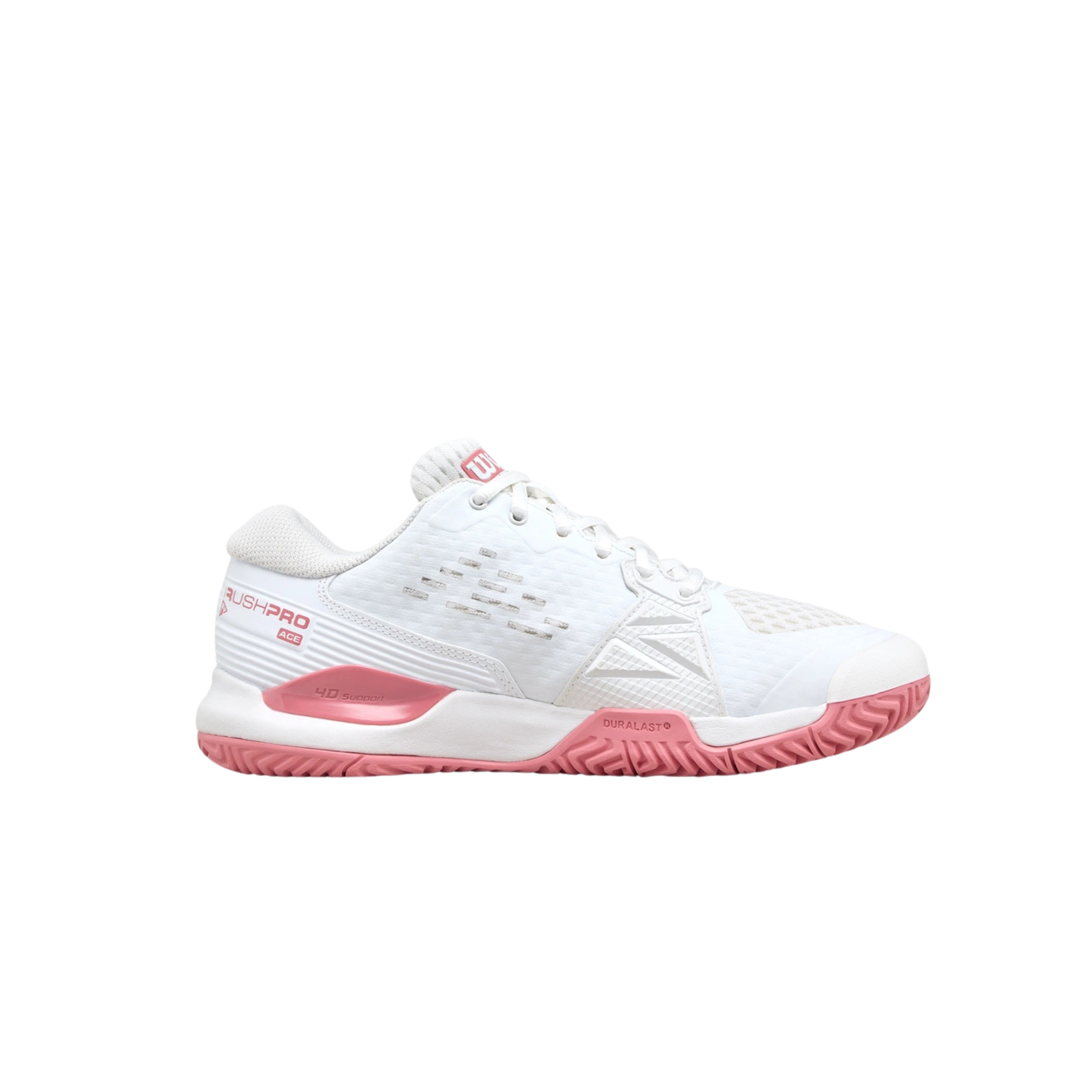 Zapatilla de pádel Wilson Rush Pro Ace 2025 Blanco/Rosa