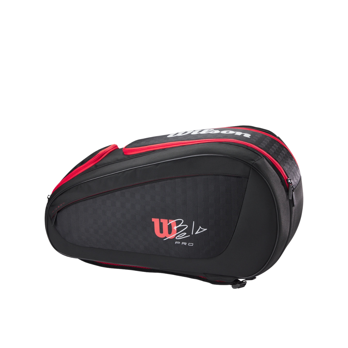Paletero Wilson Bela V3 Negro/Rojo - Fernando Belasteguín
