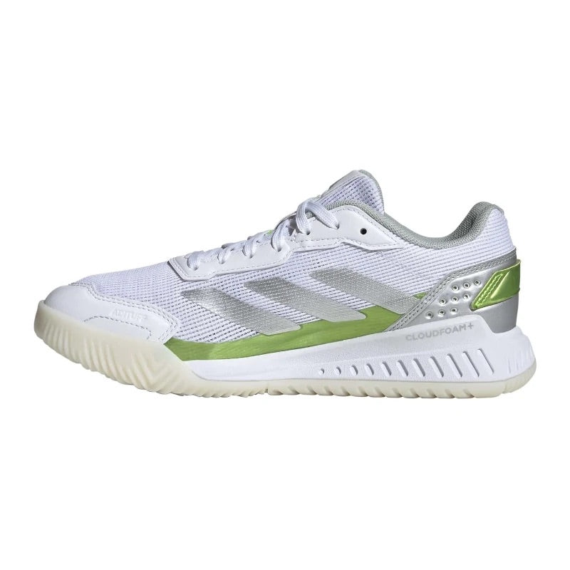 Zapatilla de pádel Adidas Courtquick W Blanco/Verde