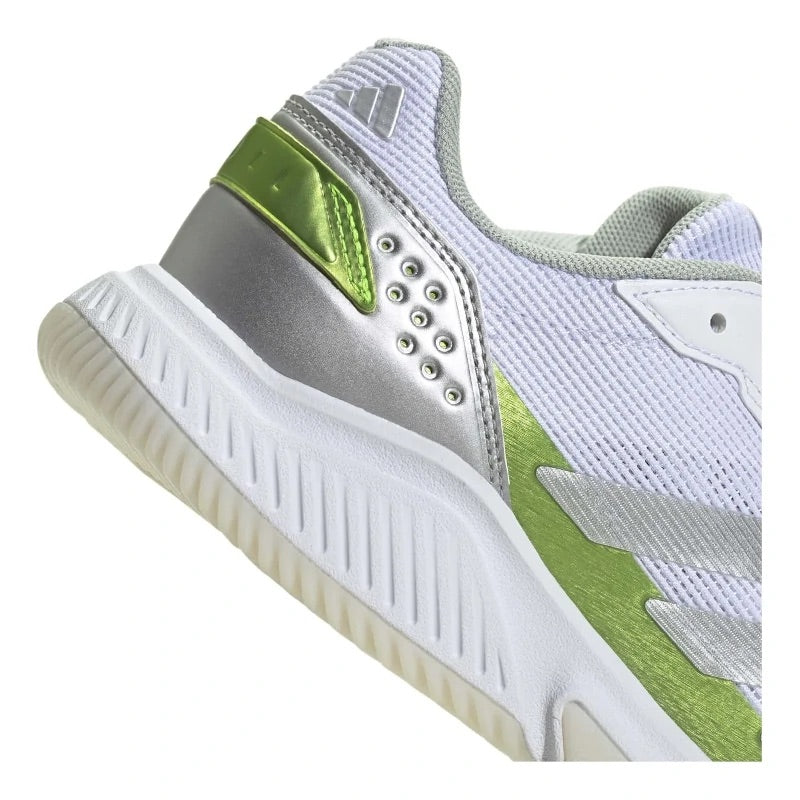 Zapatilla de pádel Adidas Courtquick W Blanco/Verde