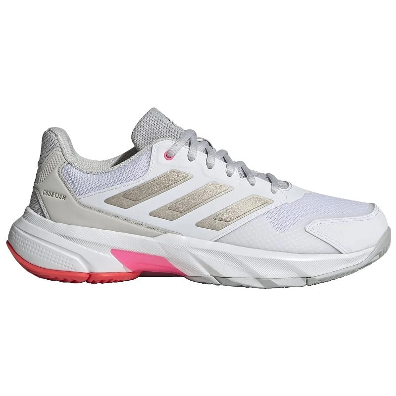 Zapatilla de pádel Adidas Courtjam Control 3 W Blanco