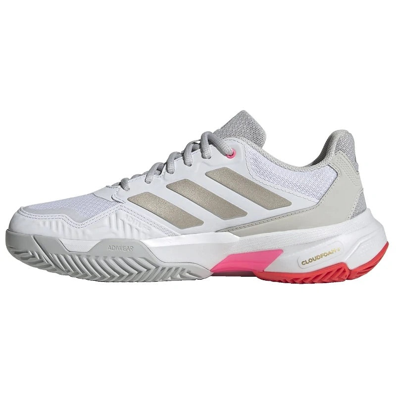 Zapatilla de pádel Adidas Courtjam Control 3 W Blanco